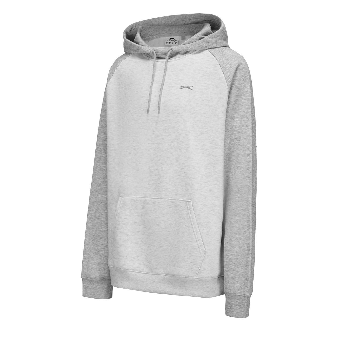 Slazenger Mens Fleece Contrast Hoodie