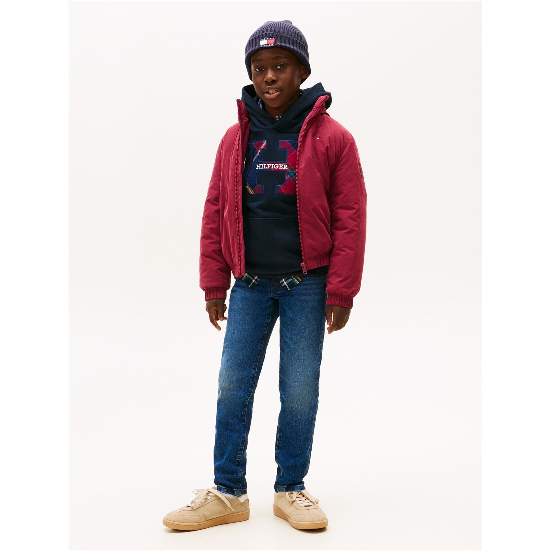 Tommy Hilfiger Mid Rise Straight Leg Jeans