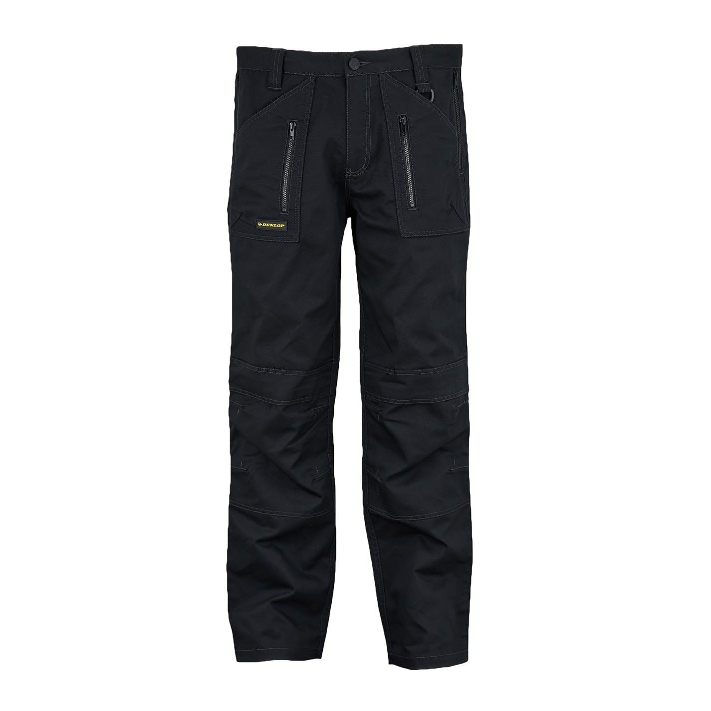 Dunlop Mens Workwear Zipper Trousers
