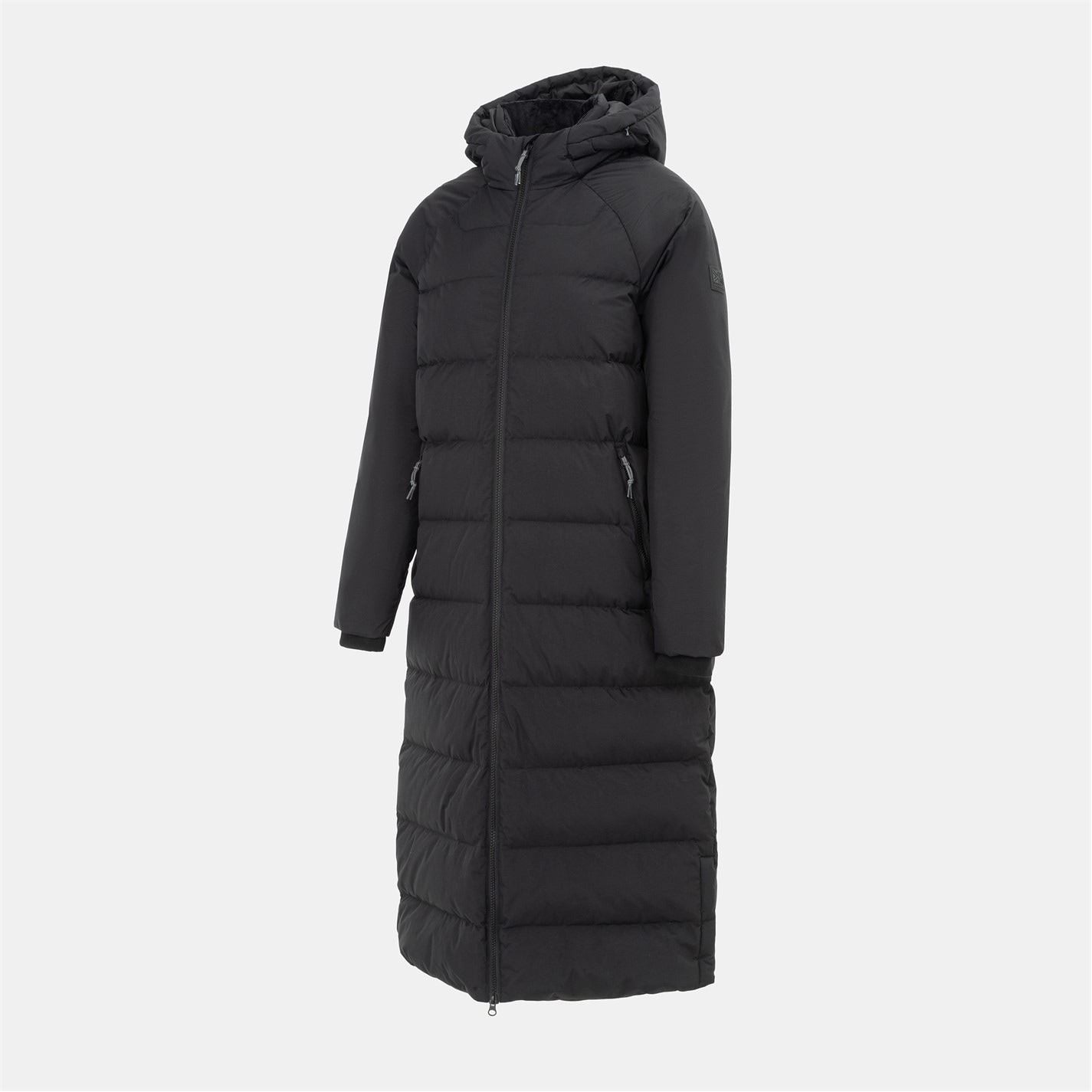 Karrimor Helix Wind Resistant Long Hooded Down Jacket