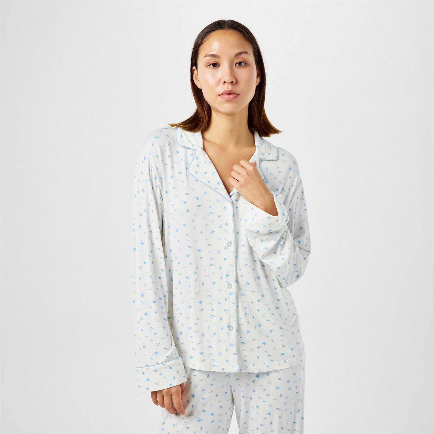 Jack Wills Jw Modal Long Sleeve Pyjama Sets