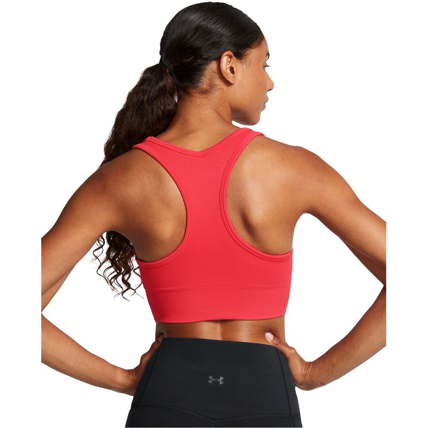 Under Armour Womens Armour Vanish Seamless Mid Bra Medium Impact Sports