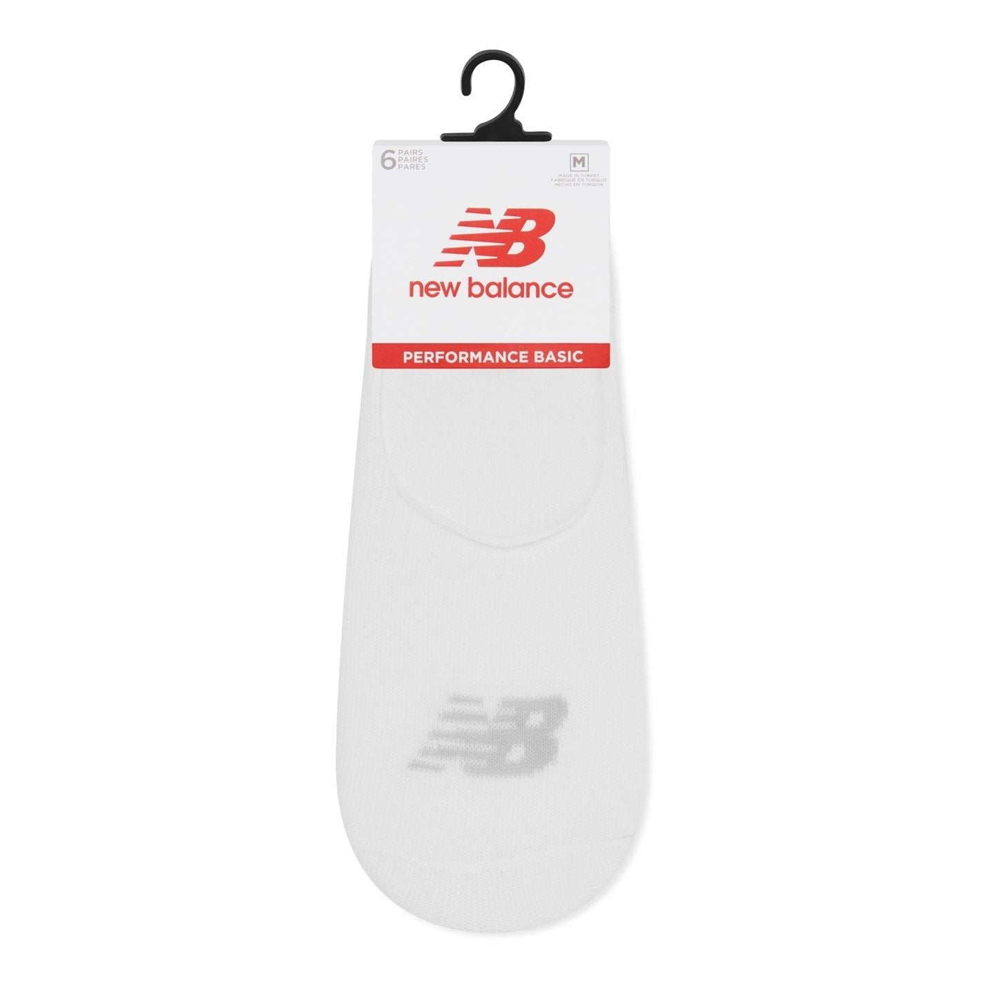 New Balance No Show Liner 6 Pack Socks