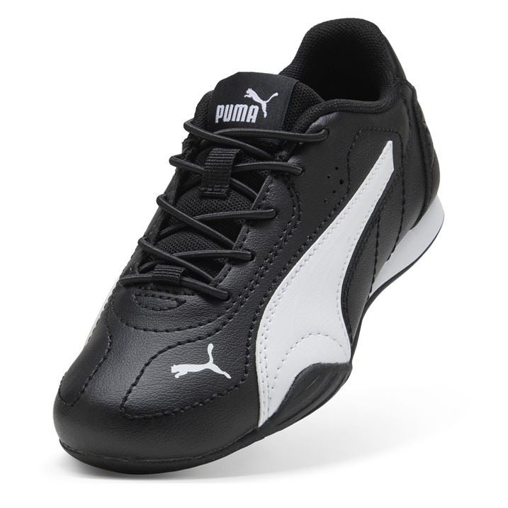 Puma Low Top Round Toe Flat Heel Sneakers