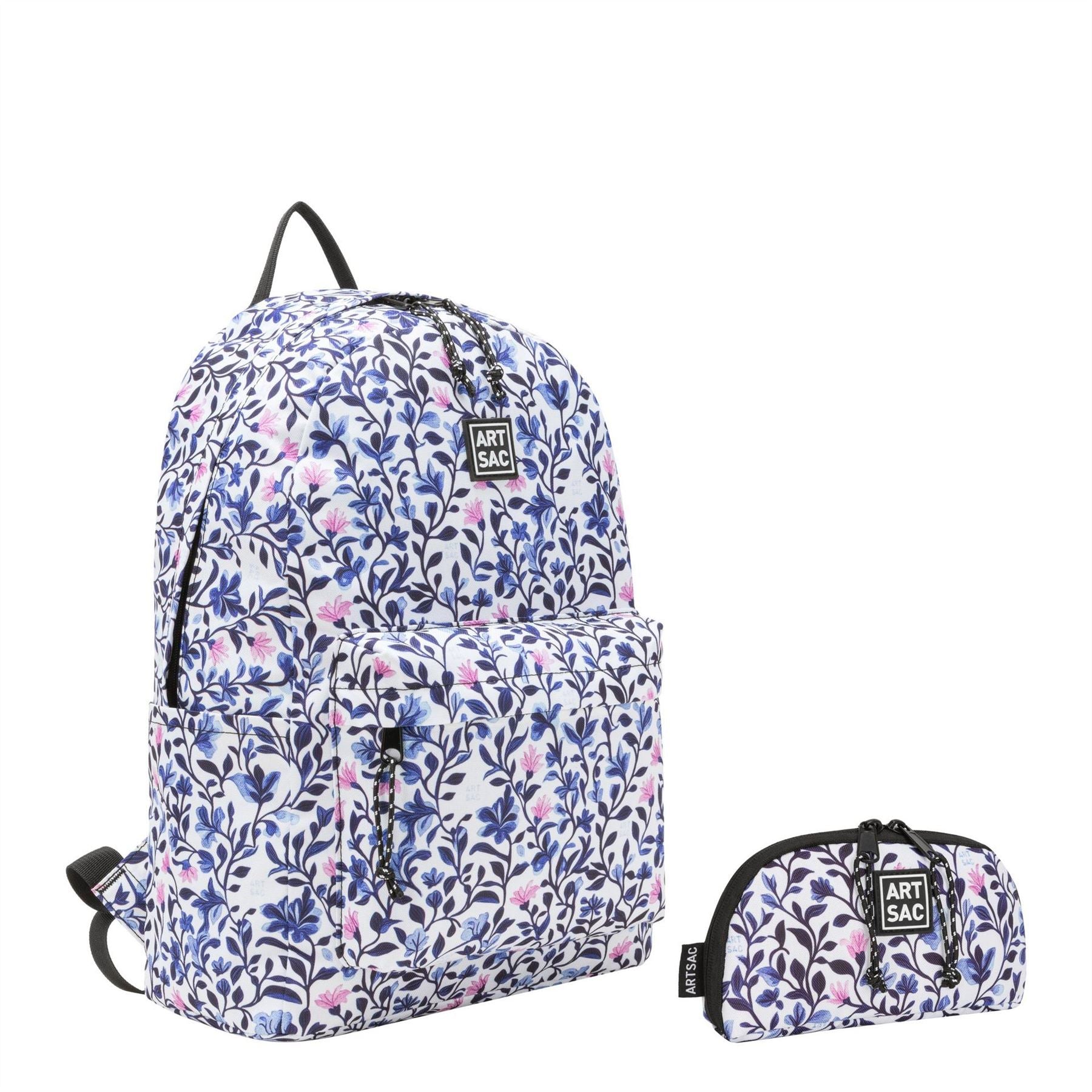 Artsac Front Pocket Backpack And Pencil Case Set