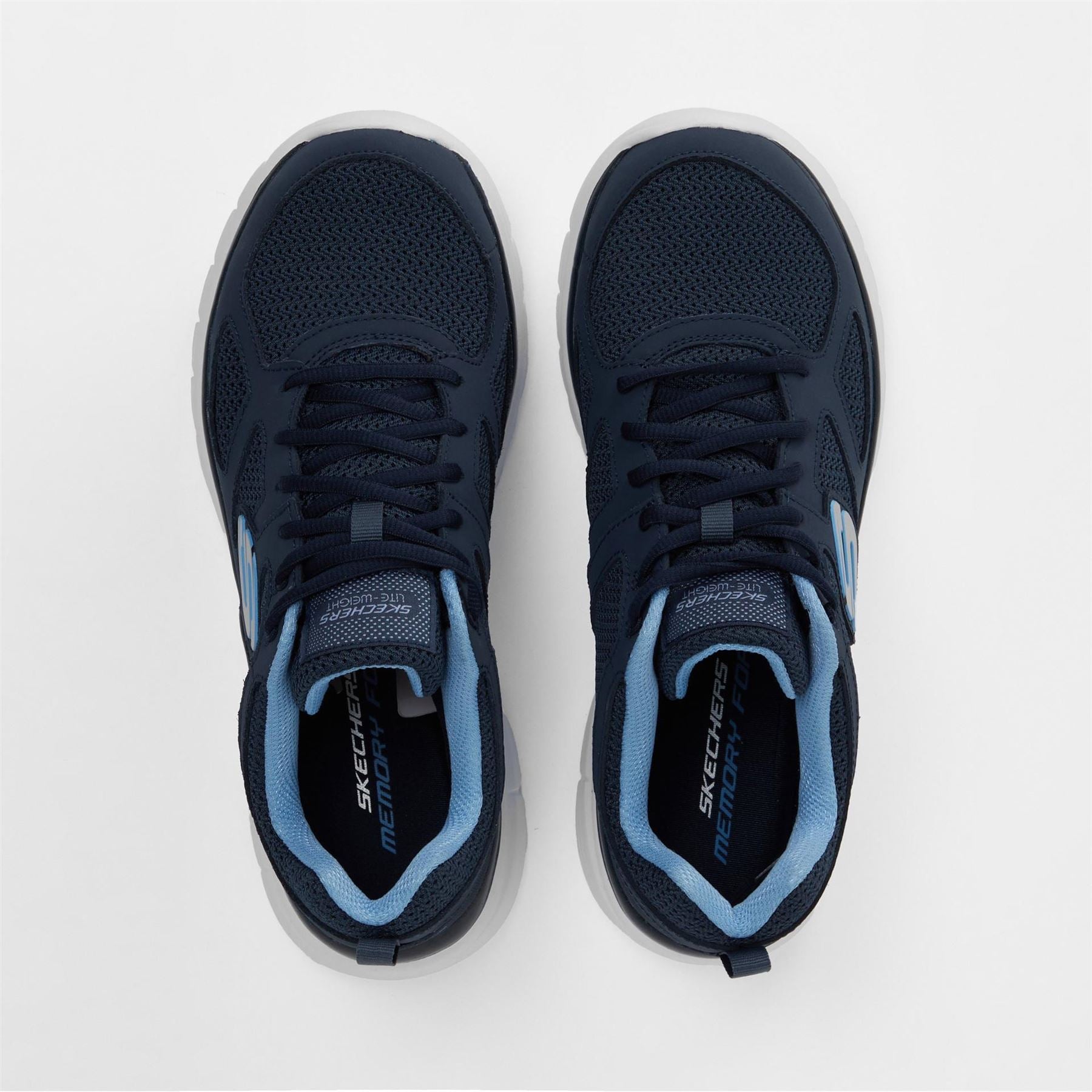 Skechers Mens Flex Burns Agoura Trainers