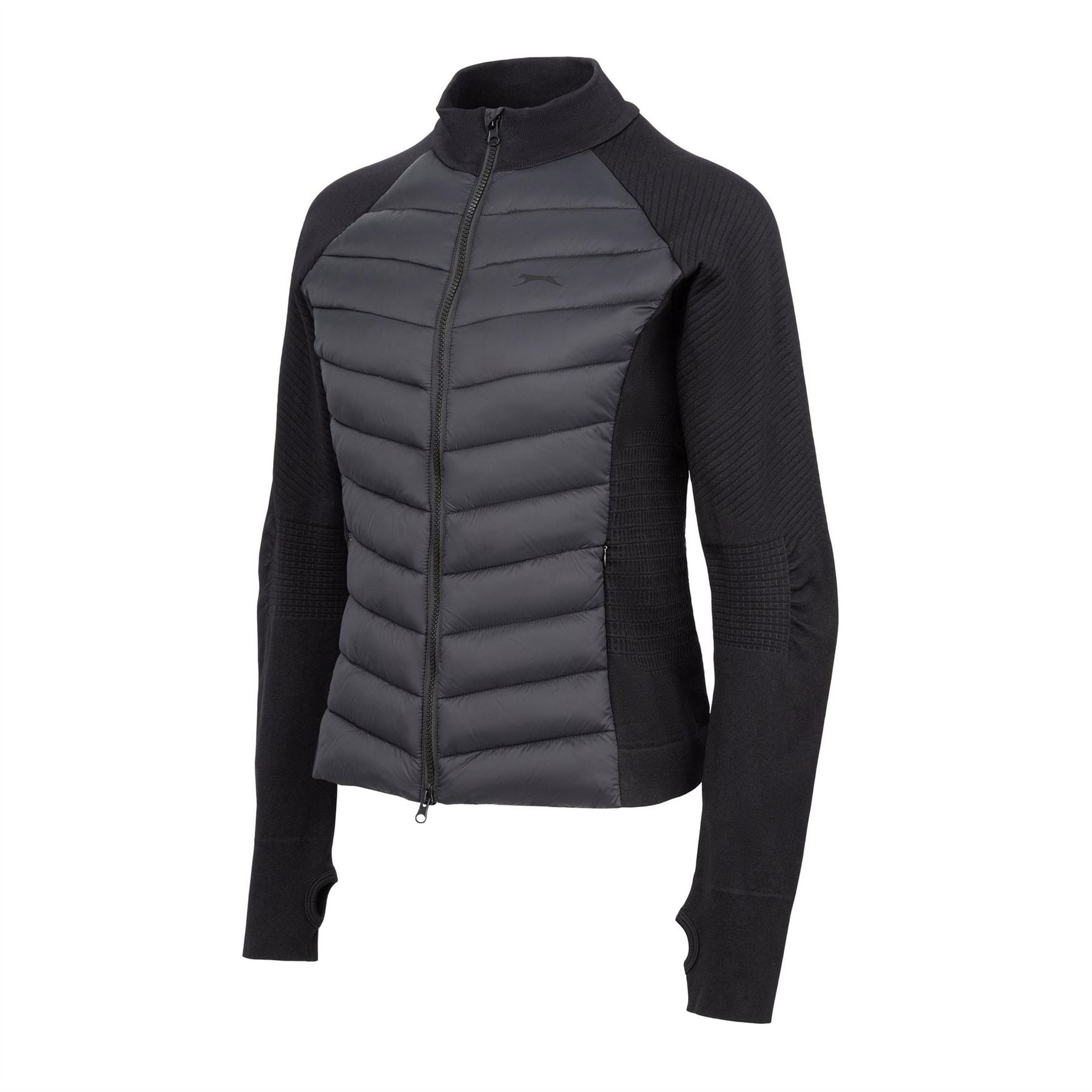 Slazenger Slim Fit Mock Neck Hybrid Jacket
