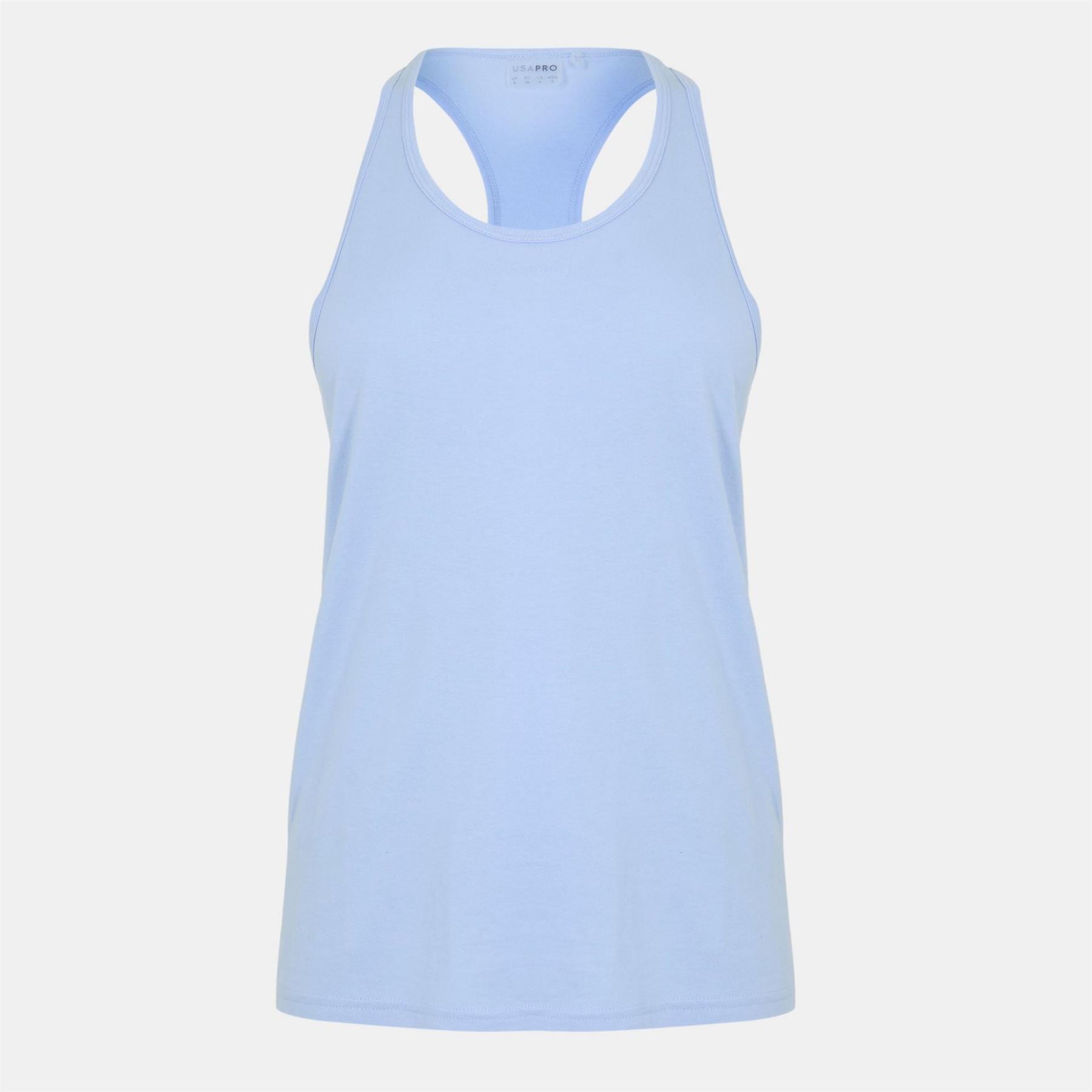 USA Pro Womens Classic Racer Back Sports Tank