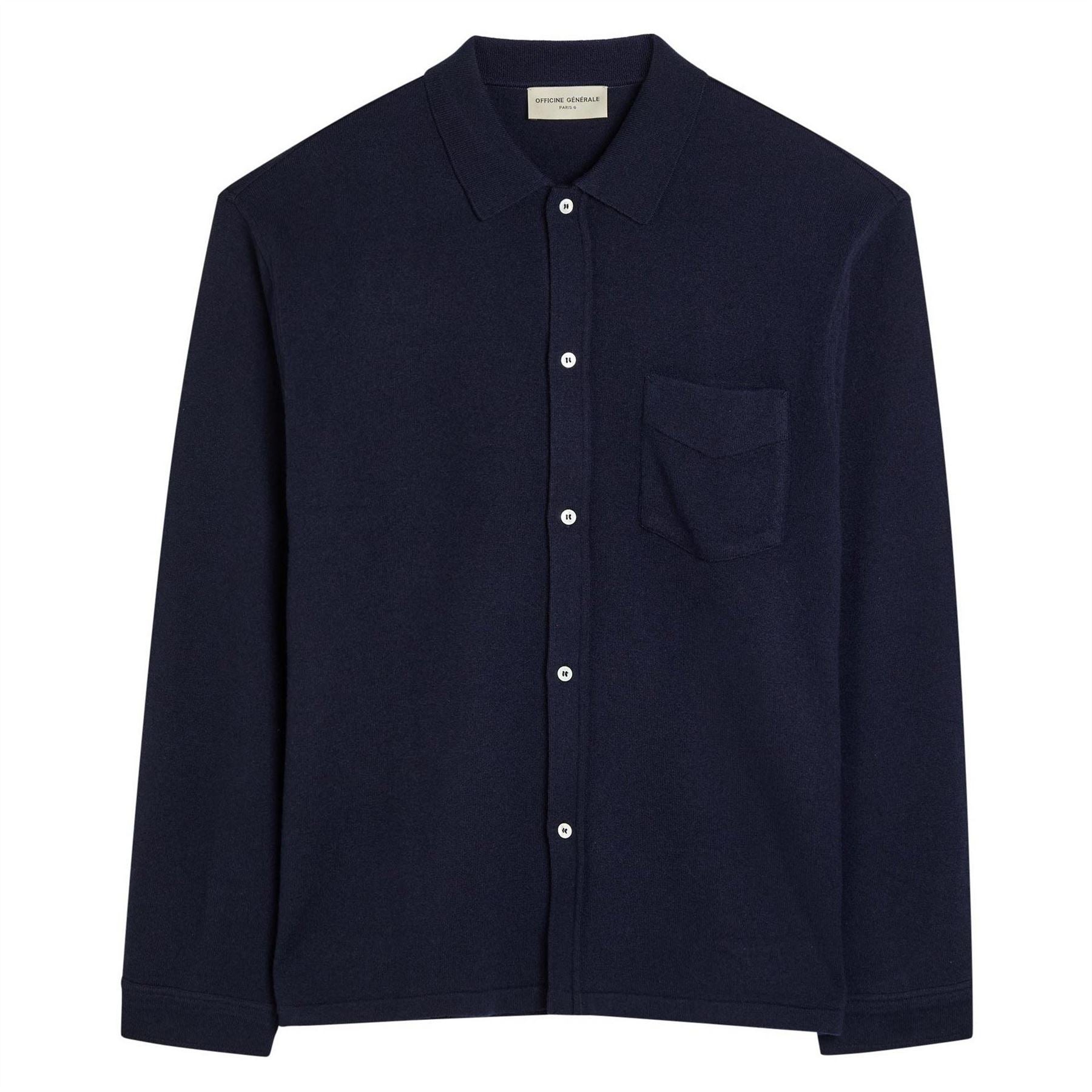 Officine Generale Gareth Knit Crdigan