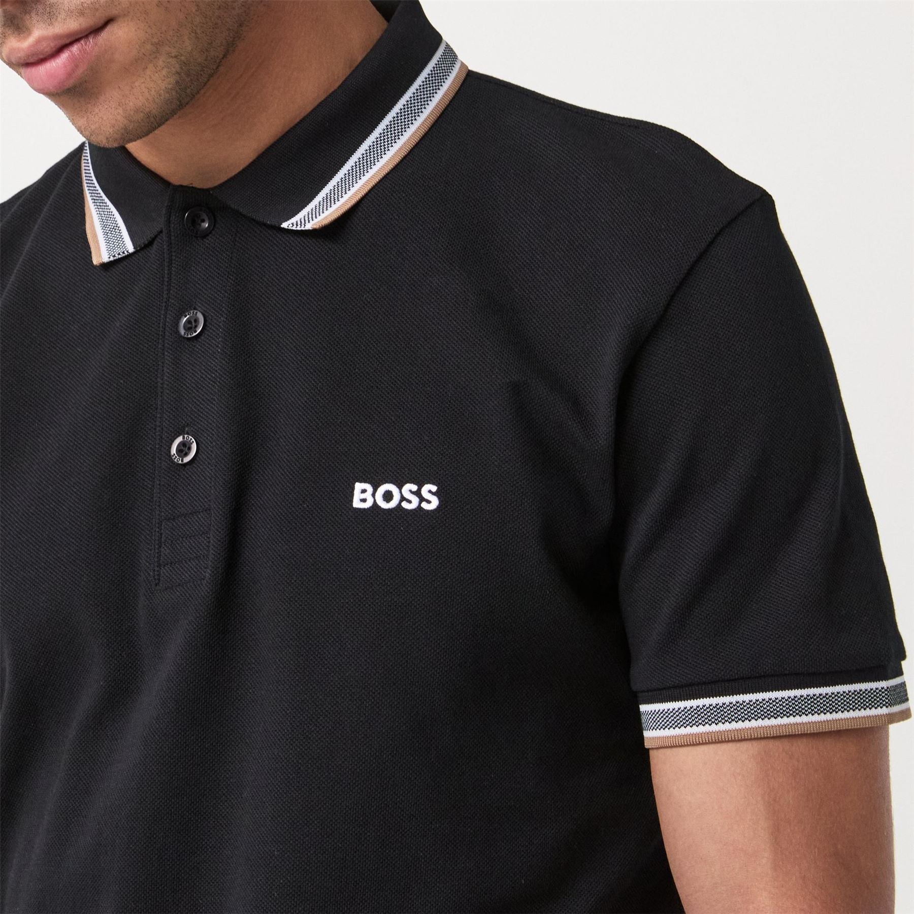 Boss BOSS GREEN Paddy Polo Shirt with Contrast Tipping