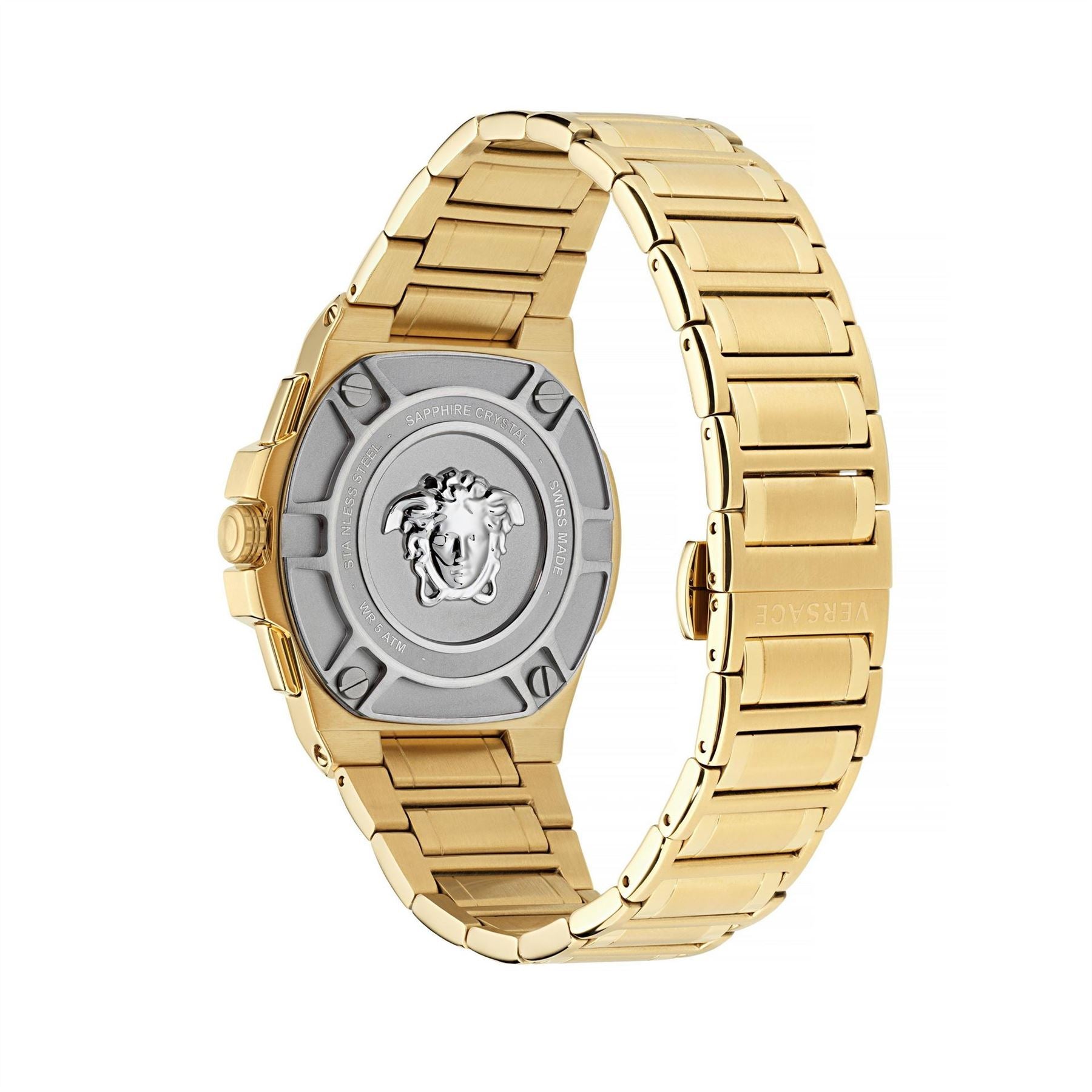 Versace Sn71 Steel Bracelet Strap Analogue Fashion Watch