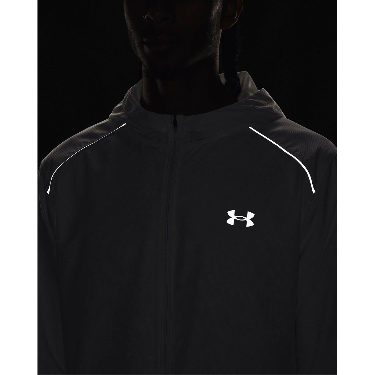 Under Armour  Storm Run Water And Wind Resistant Performance Running Jacket