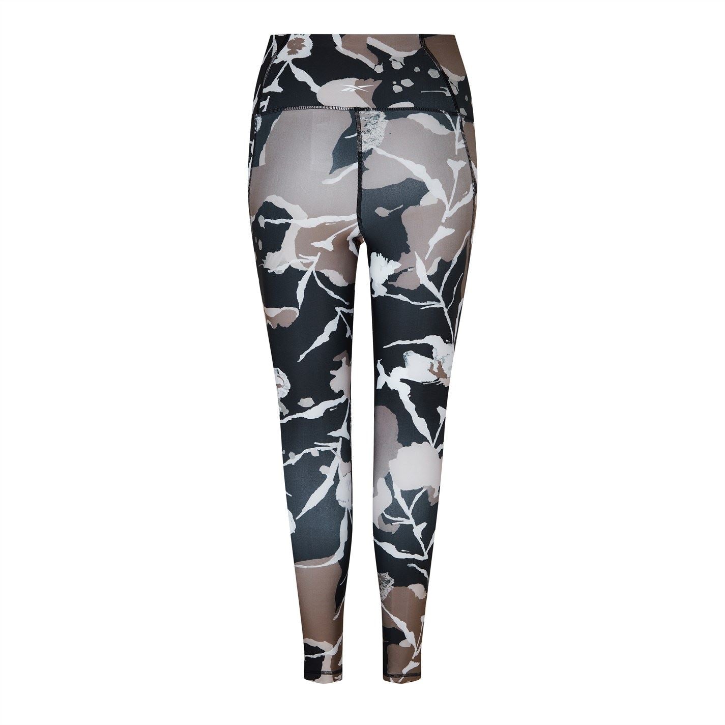 Reebok Womens Myt Printed Leggings Gym Legging