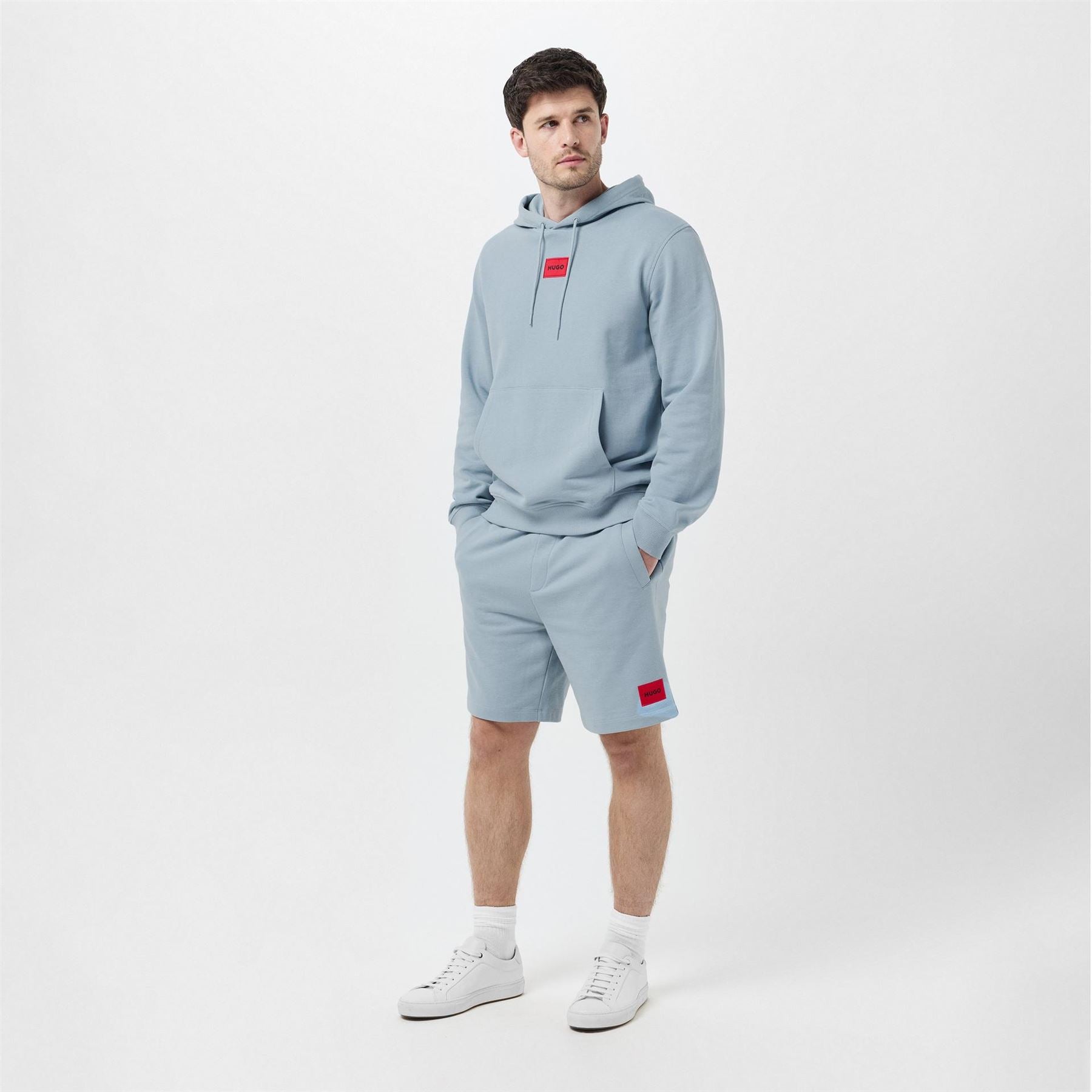 Hugo HUGO Daratschi Drawstring Hoodie   Contemporary Streetwear Design