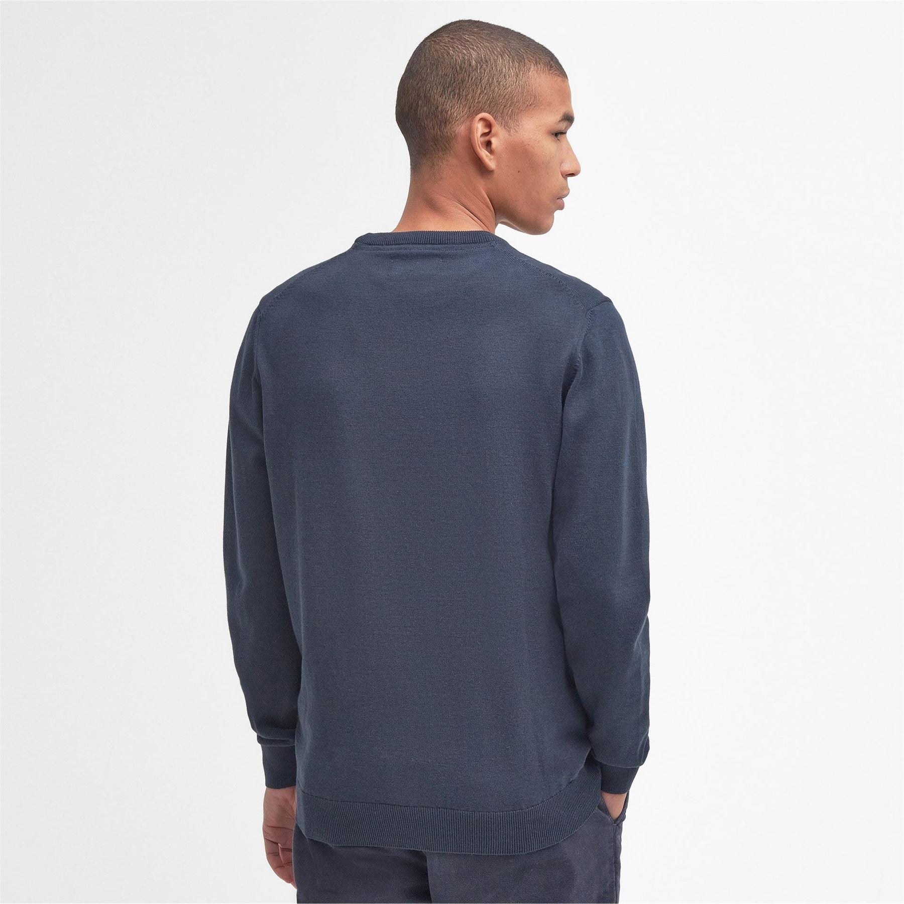 Barbour Cotton Crew Neck Jumper