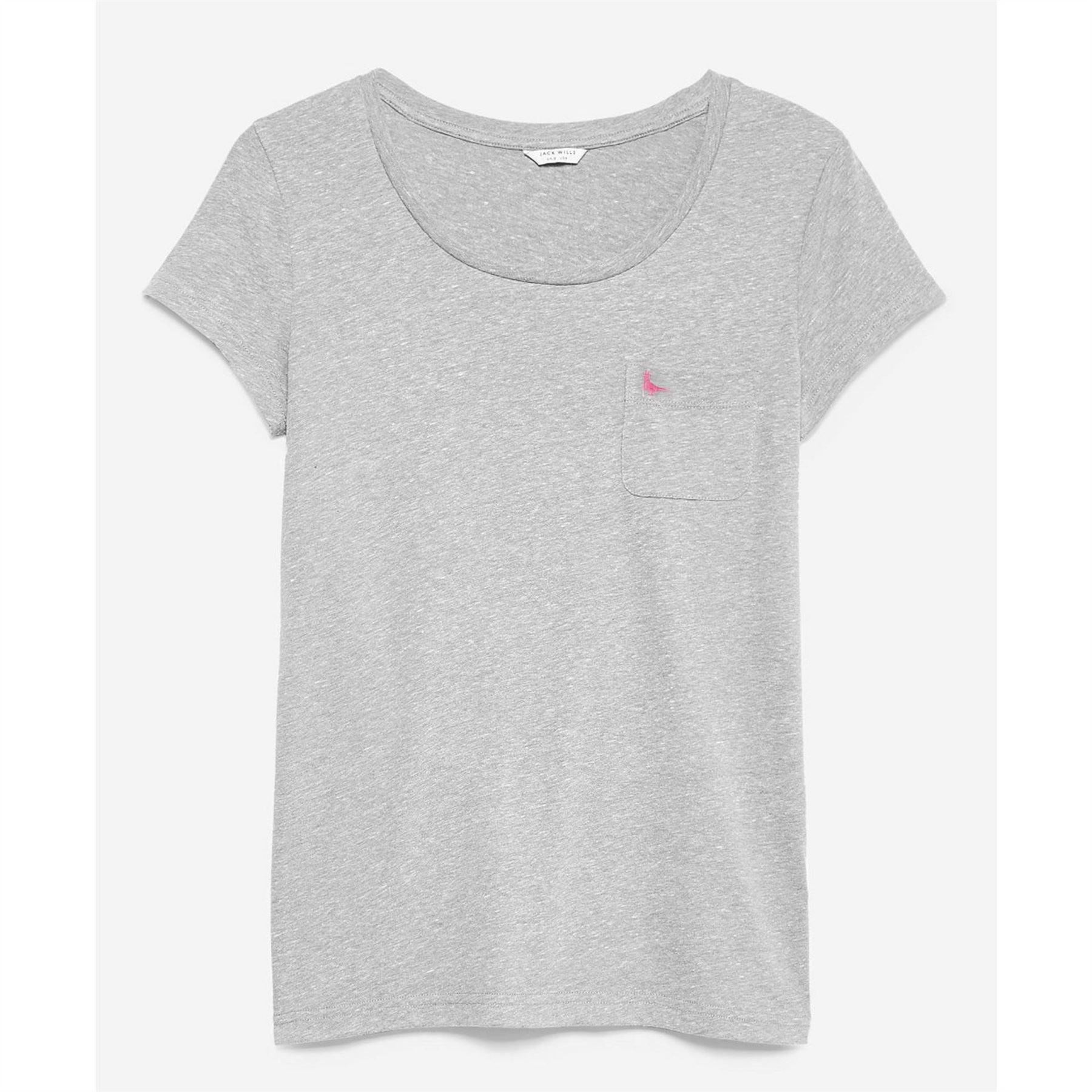 Jack Wills Fullford Pocket T-Shirt Ladies