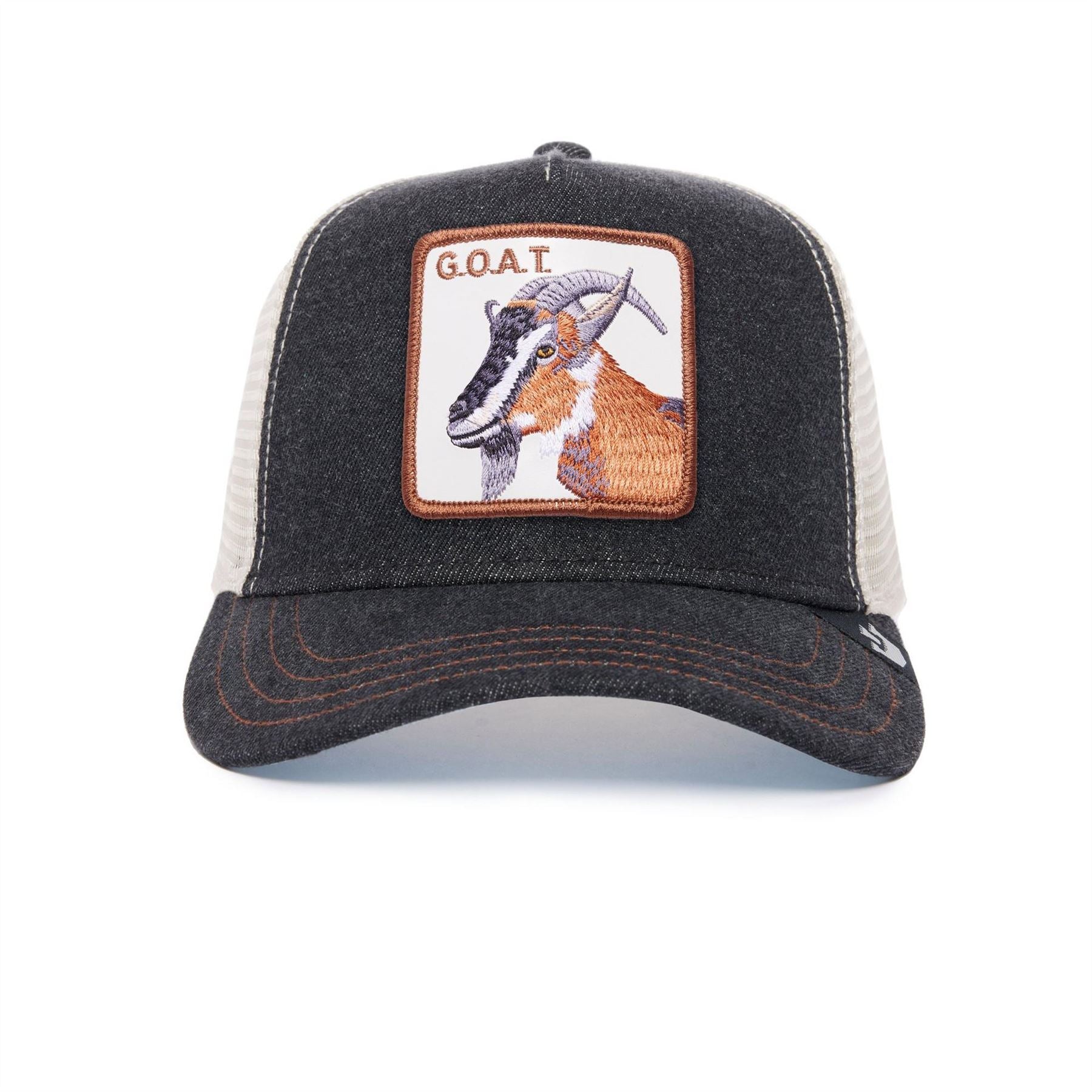 Goorin Bros Adjustable Trucker Cap with Pre-Curved Brim