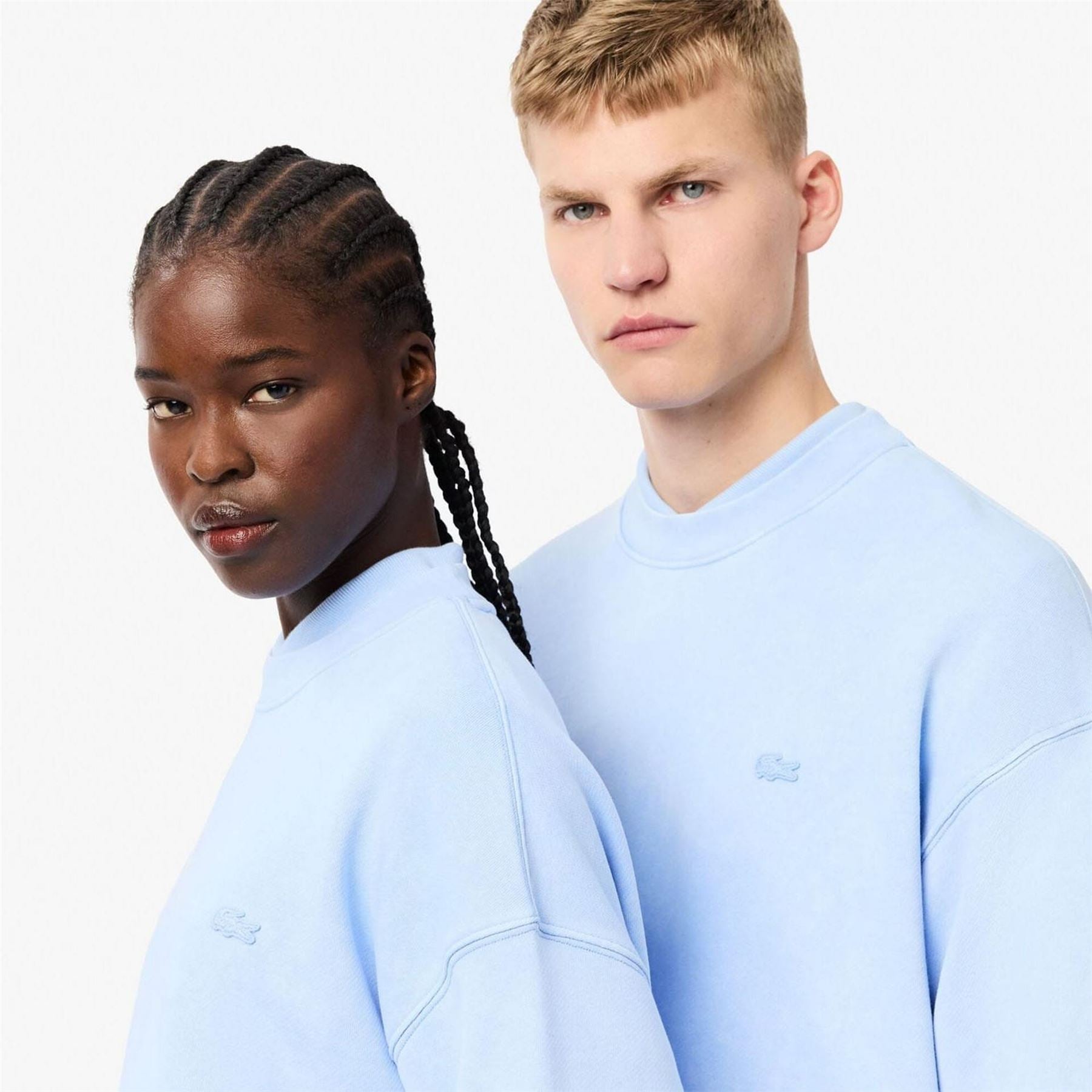 Lacoste Fit Washed Effect Fleece Sweatshirt
