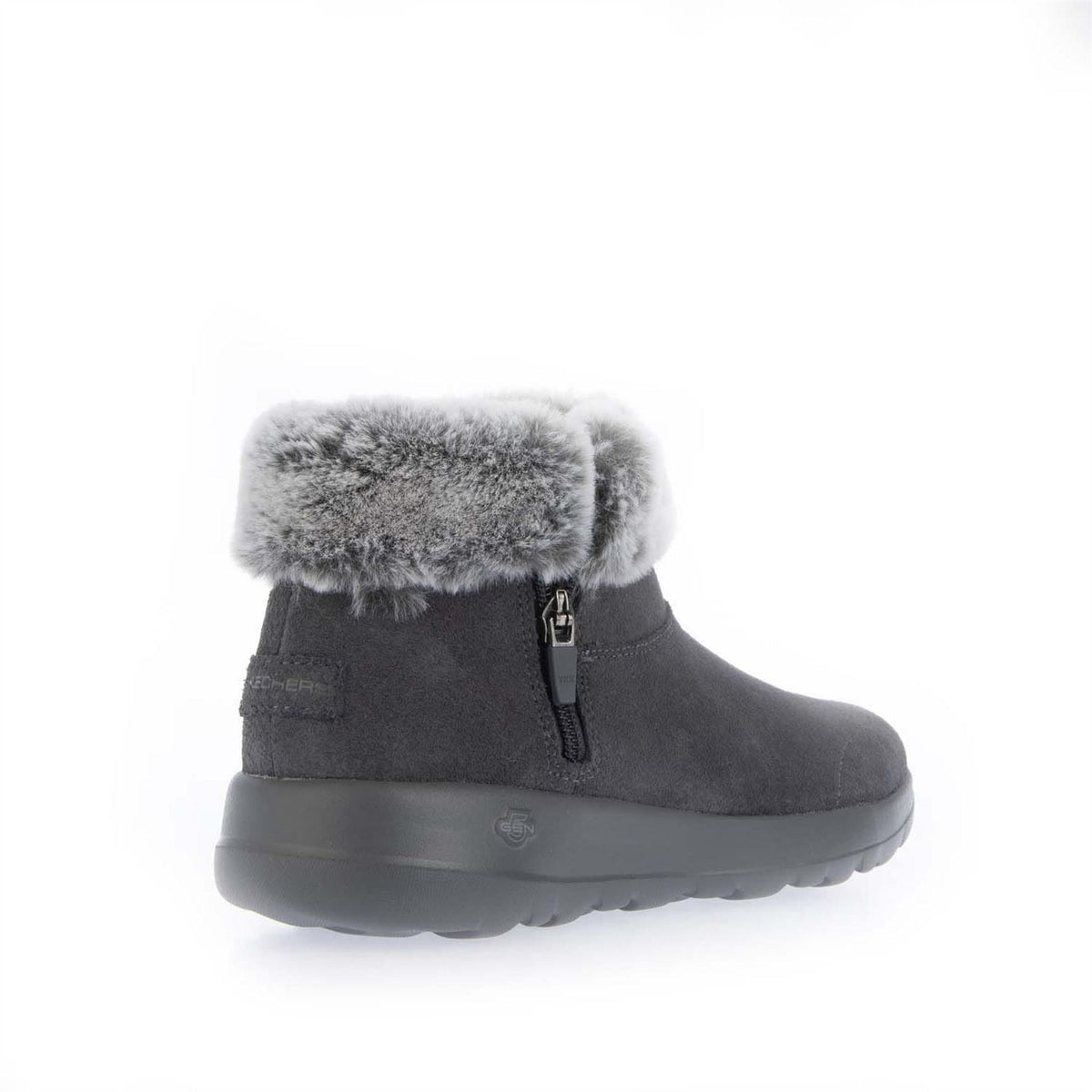 Skechers On The Go Joy Suede Flat Ankle Boots