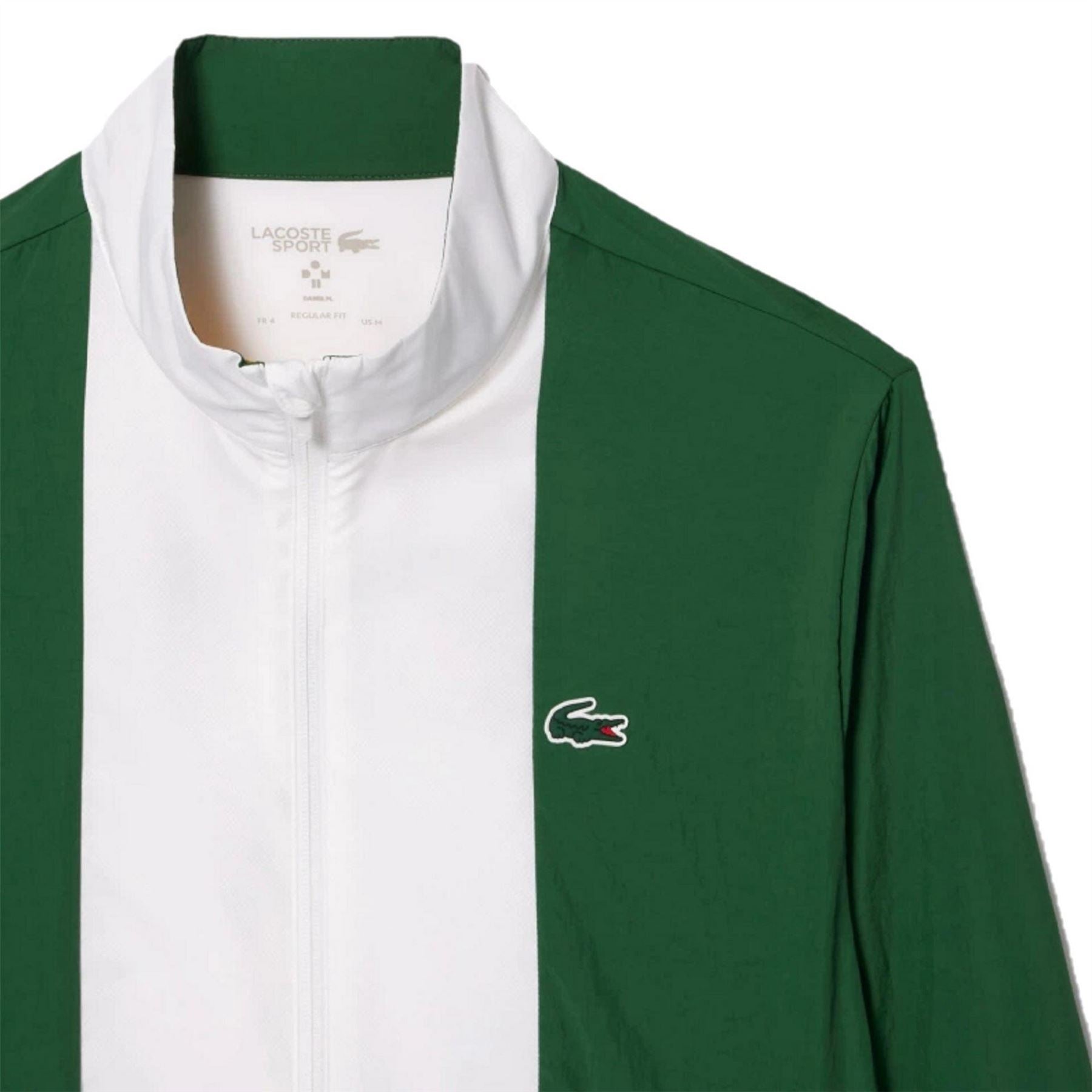 Lacoste Zip Neck Long Sleeve Athletic Tracksuit