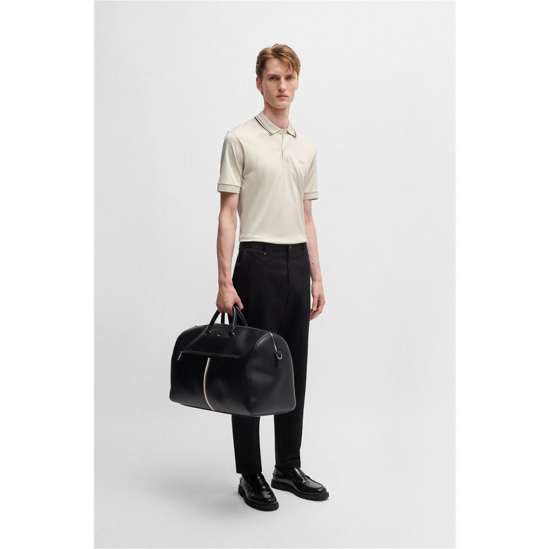 Boss BOSS BLACK Penrose Slim Fit Polo Shirt with Signature Tipped Collar