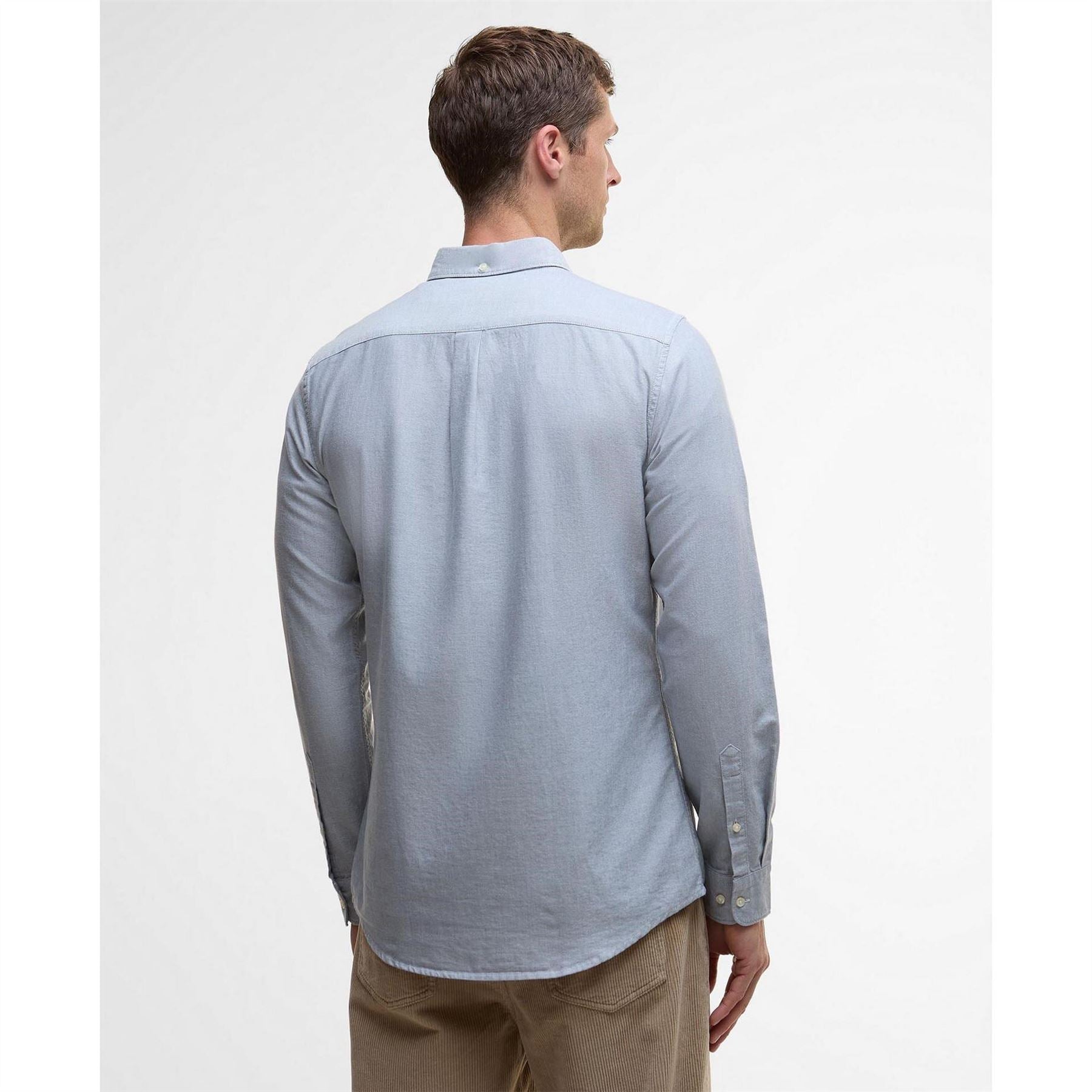 Barbour Oxford Button Down Plain Shirt