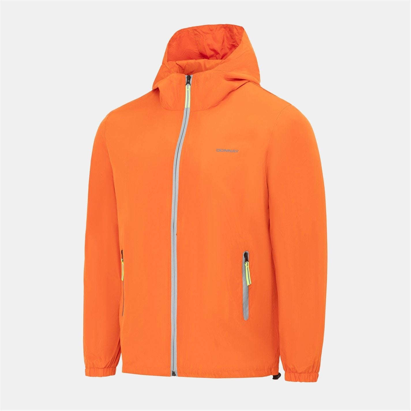 Donnay Hooded Windbreaker Elasticated Cuff Jacket