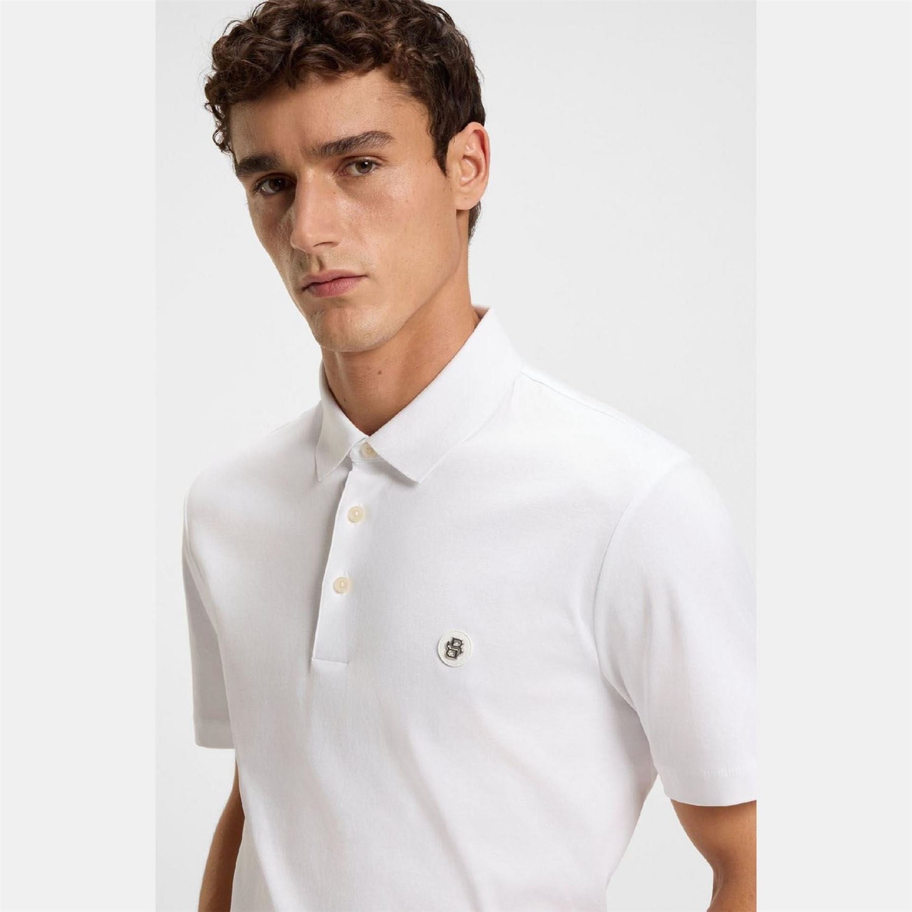 Boss Parris Double Monogram Polo Shirt