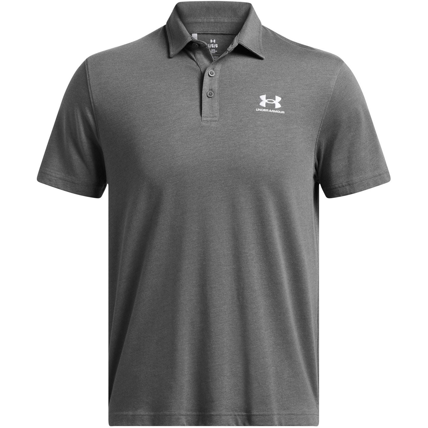 Under Armour Logo Print Short Sleeve Polo Collared Shirt
