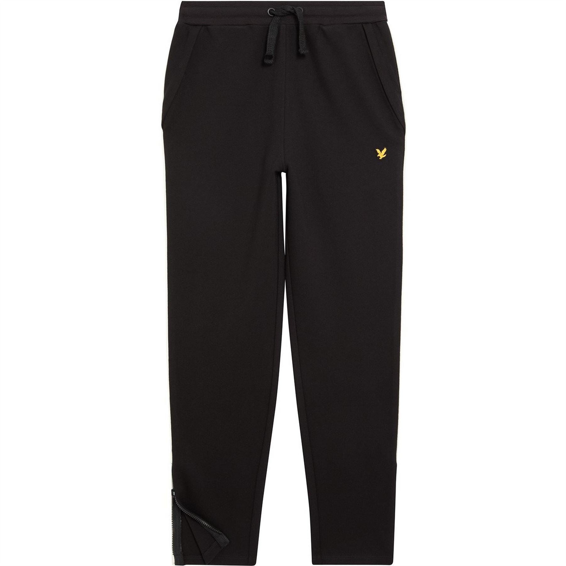 Lyle and Scott Block Solid Patterned Straight Joggers