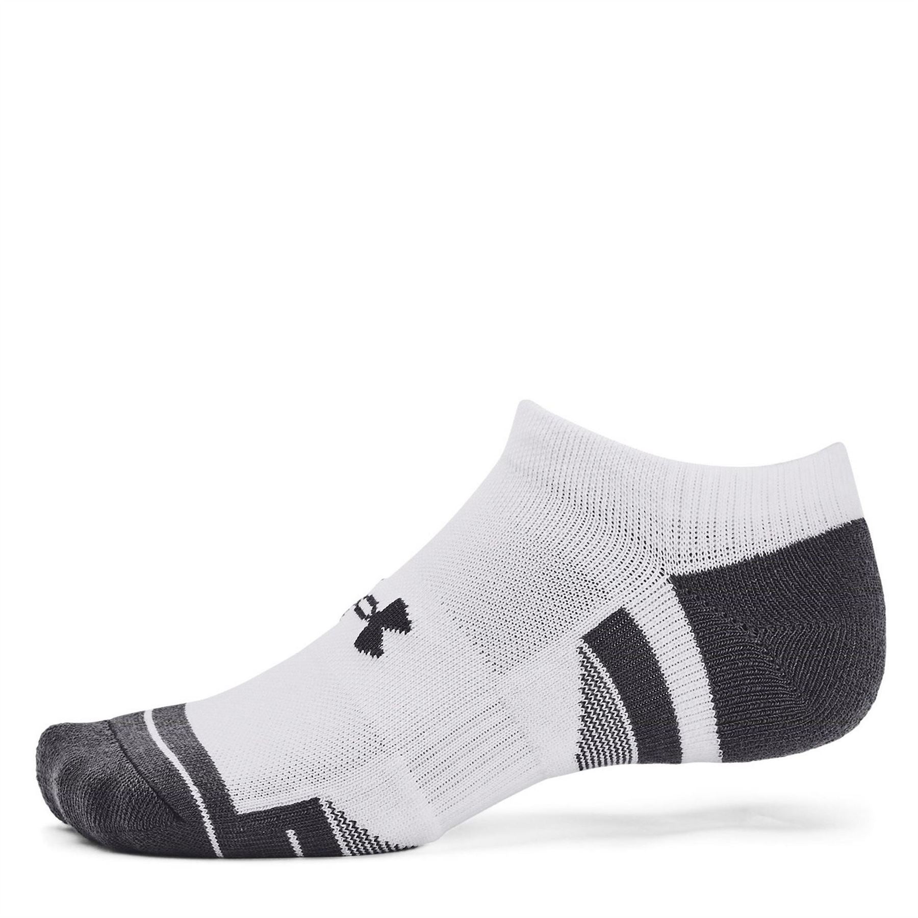 Under Armour Armour Ua Performance Tech 3 Pack No Show Socks Unisex