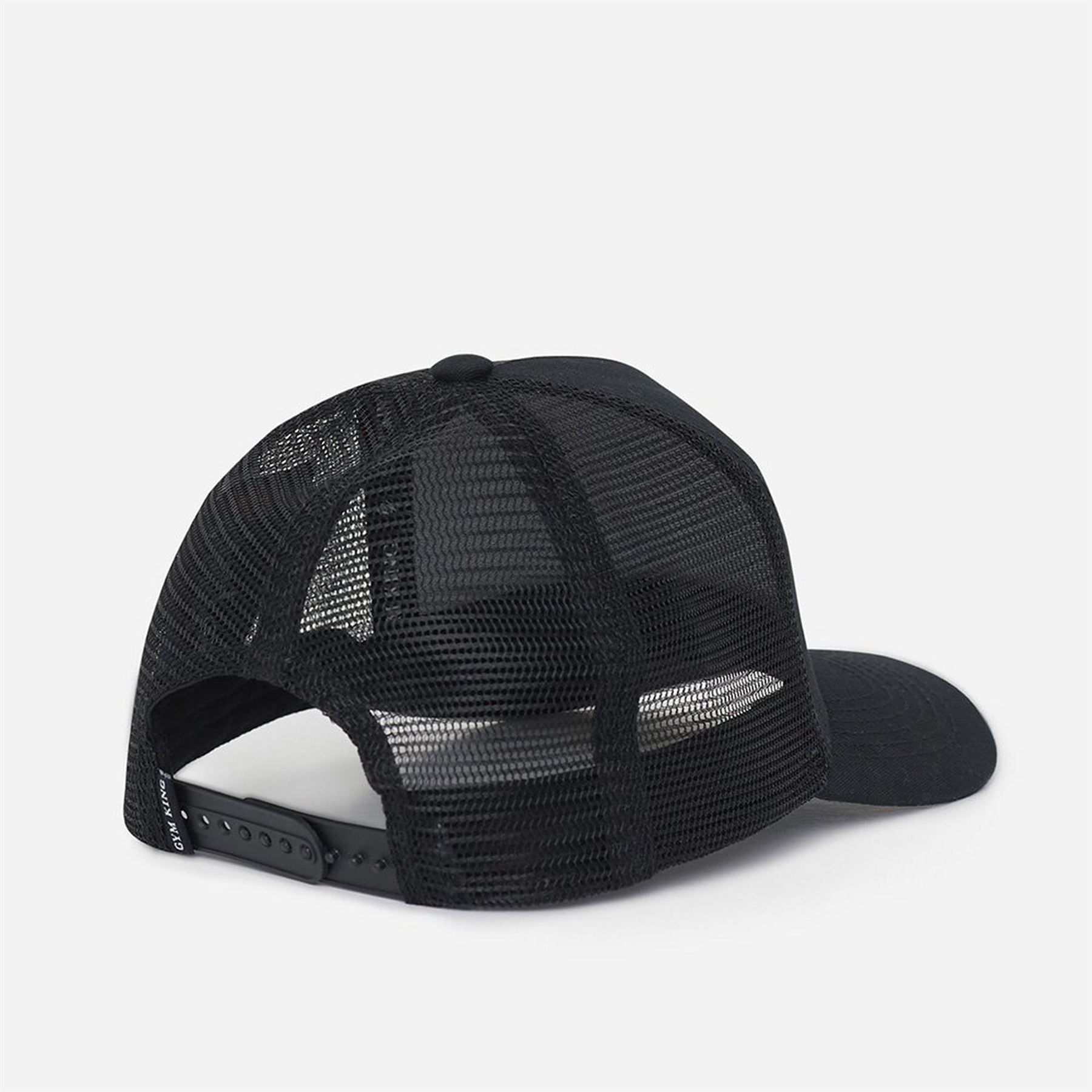Gym King King Trucker Cap   Black