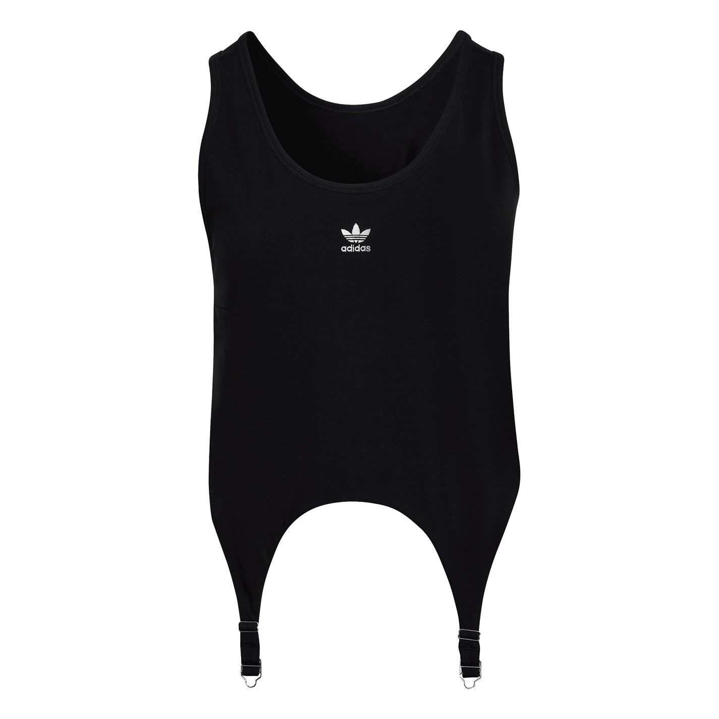adidas Originals Cropped Scoop Neck Relaxed Fit Tank