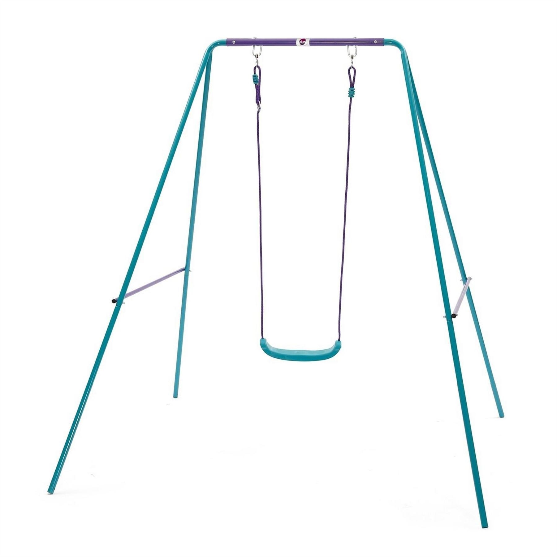 Plum Play Single Swing Set   Purple Teal