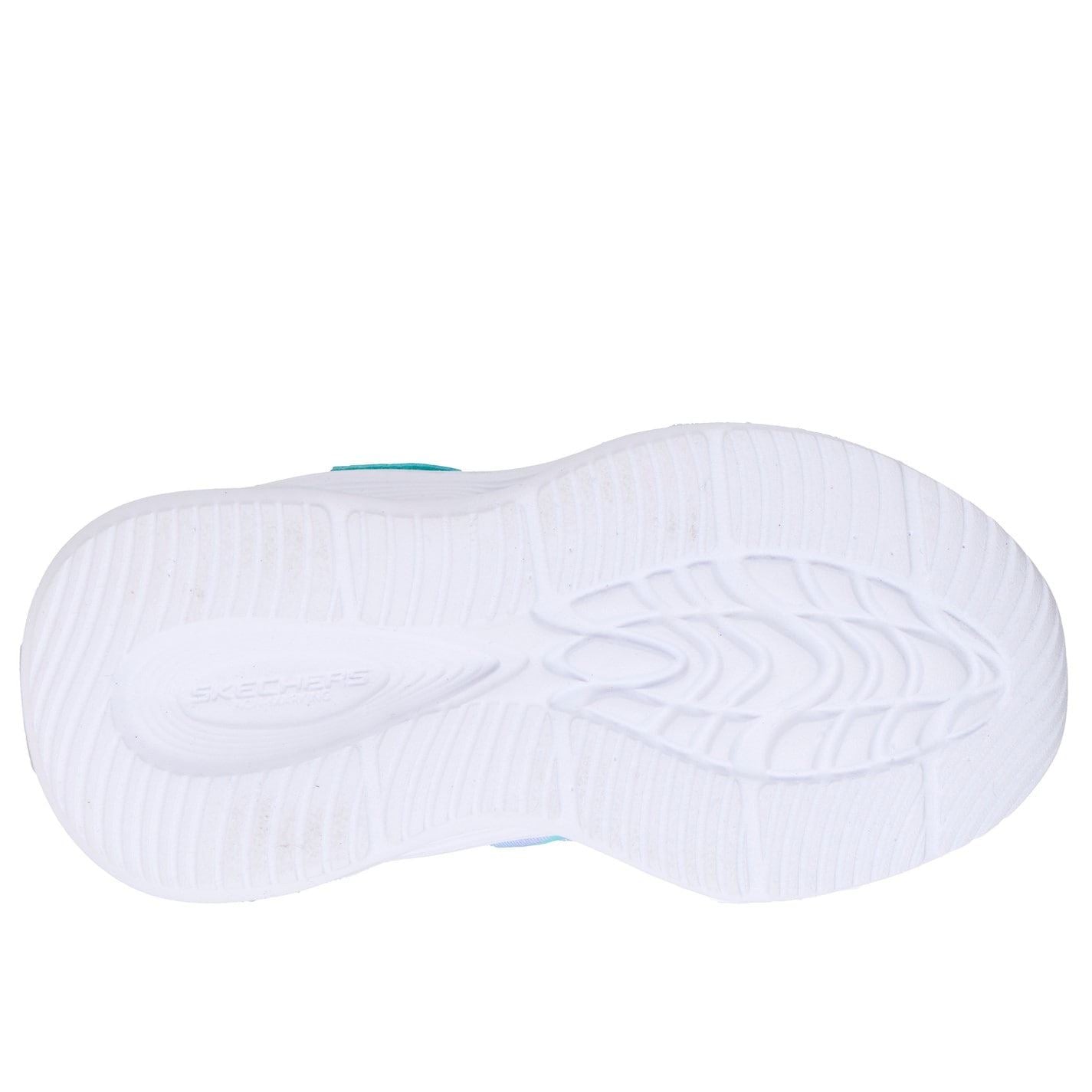 Skechers Lighted Gore  And  Strap Sneaker W Ombr Light Up Trainers Girls