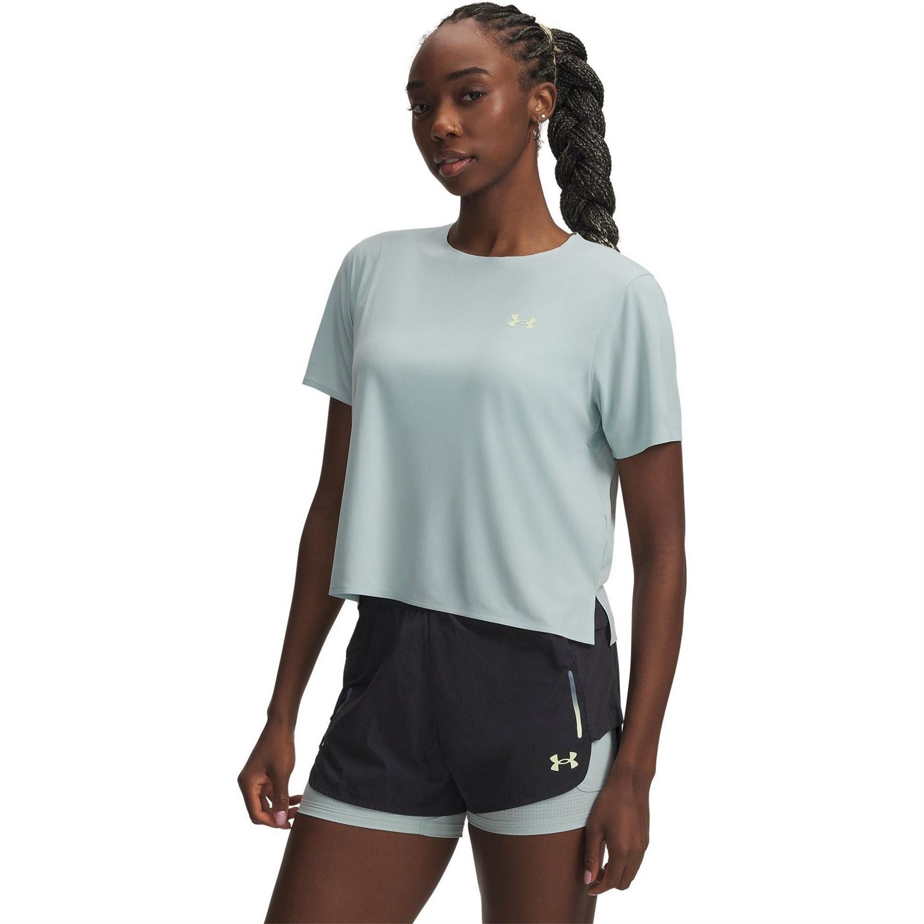 Under Armour Explor Trail Run Short Sleeve Performance Top