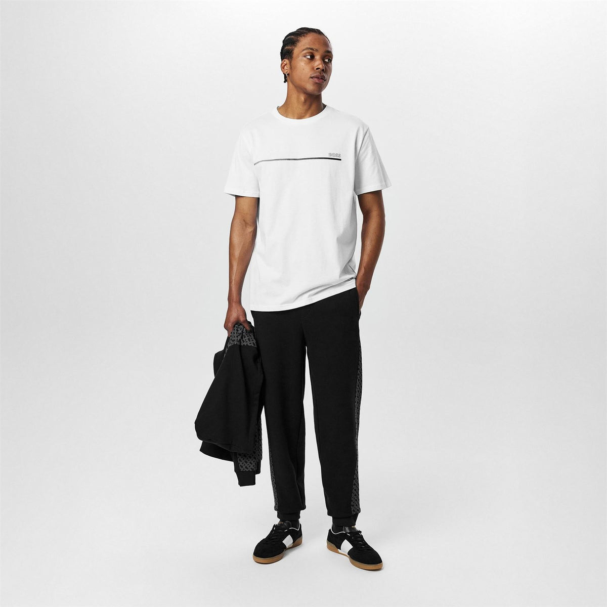 Boss Bodywear Short Sleeve Soft T-Shirt (stormfish)