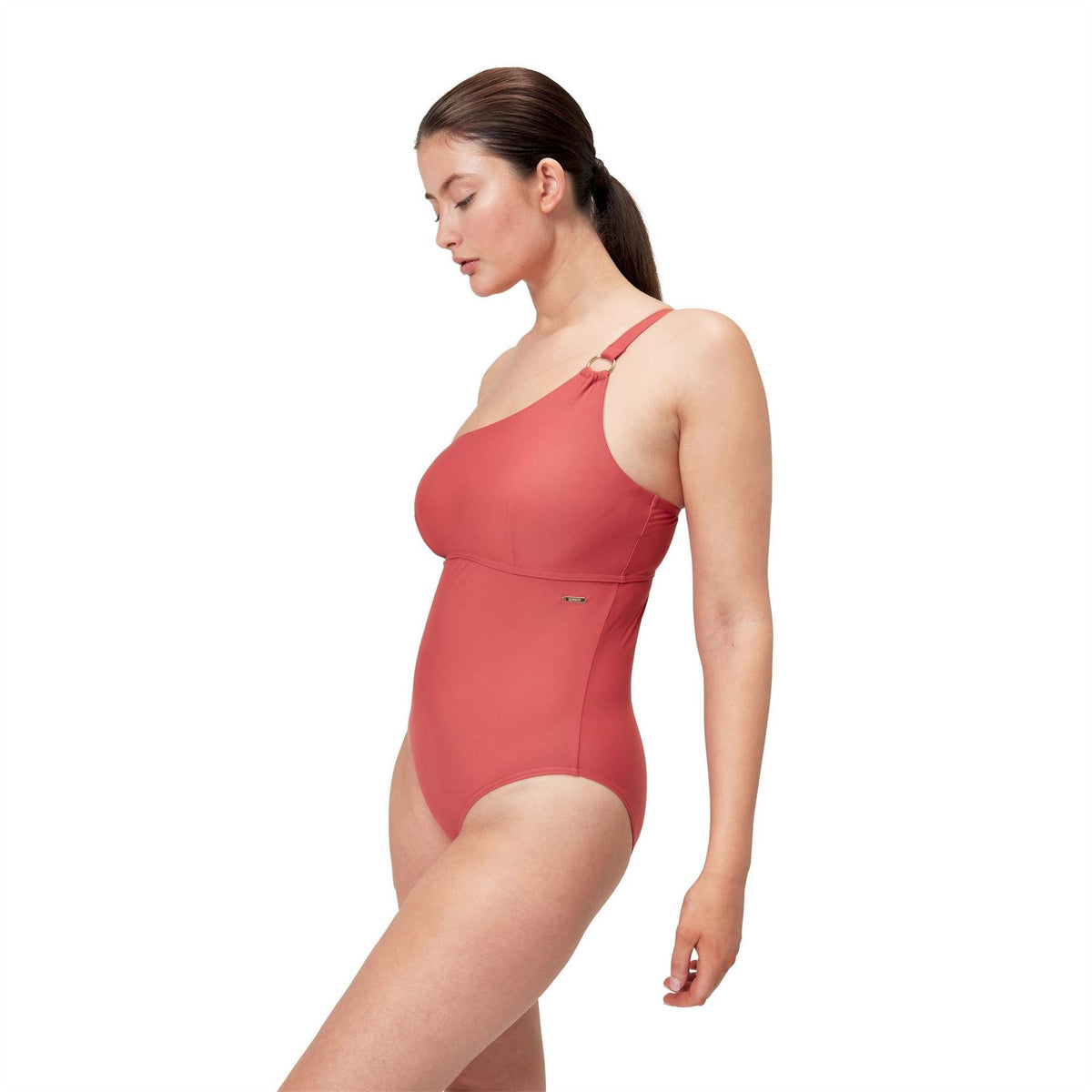 Speedo Asymmetrical One Piece Swimsuit