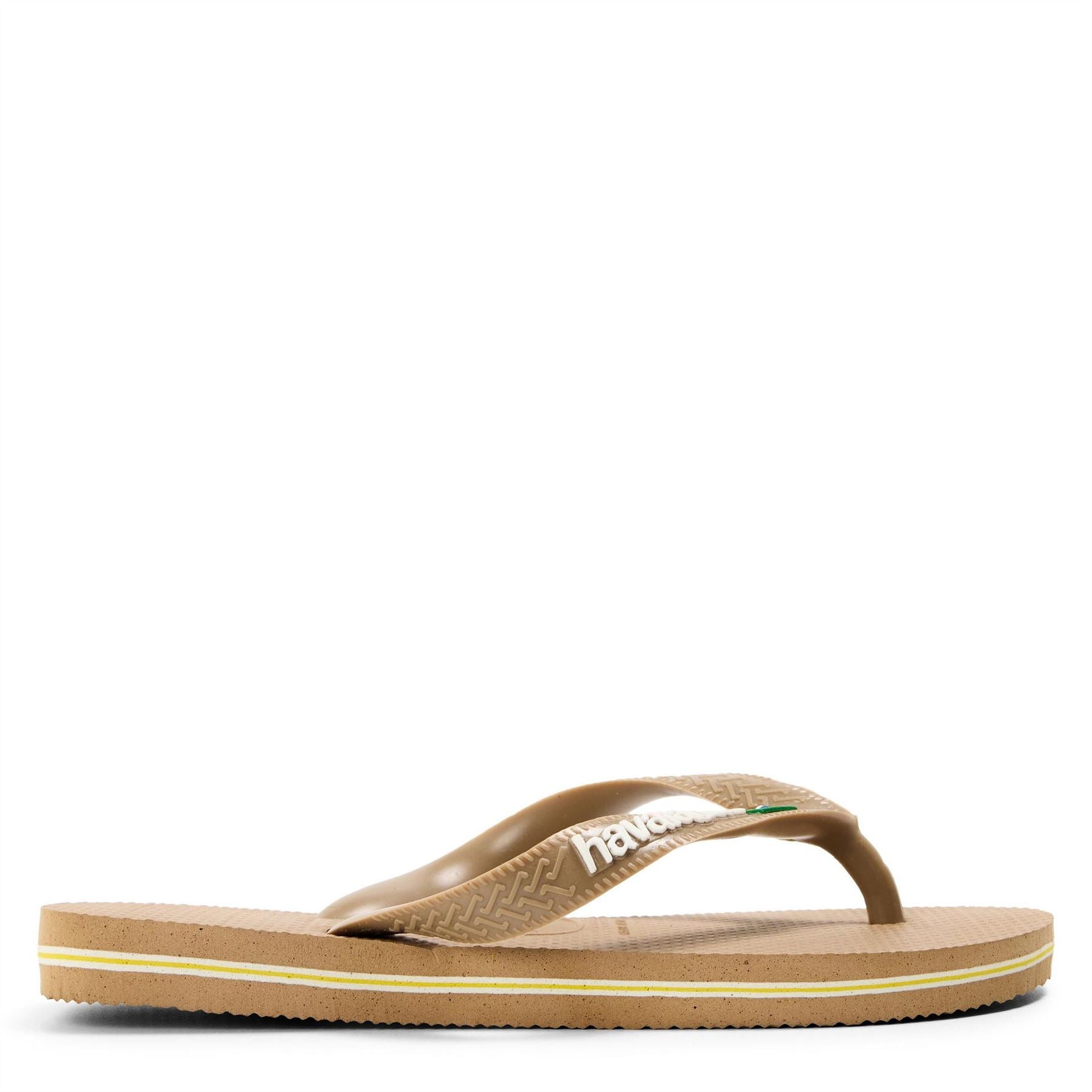 Havaianas Kids Hav Brasil Logo Rose Gold Flip Flops