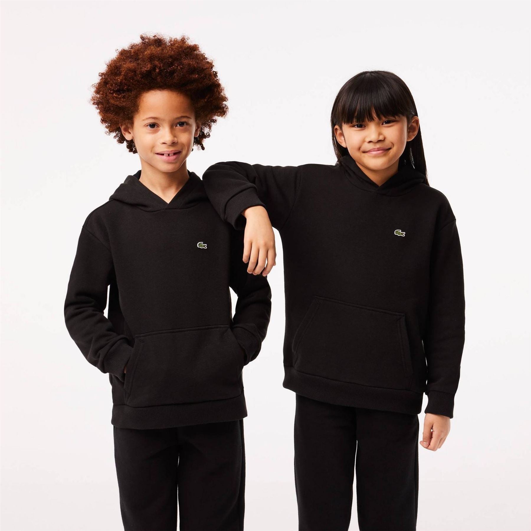 Lacoste Logo Over The Head Hoodie