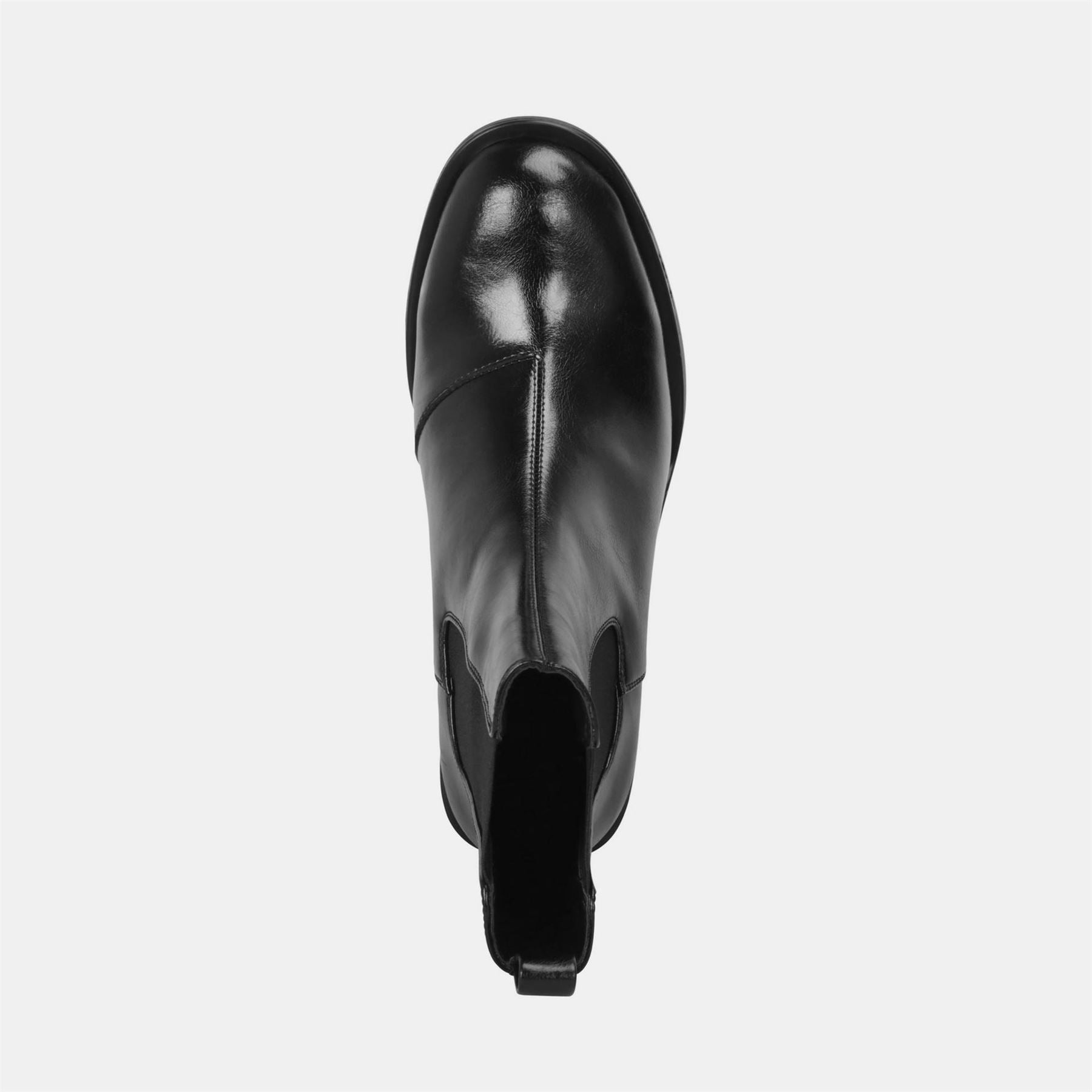 Hugo Nalie Chelsea Boots with Block Heel