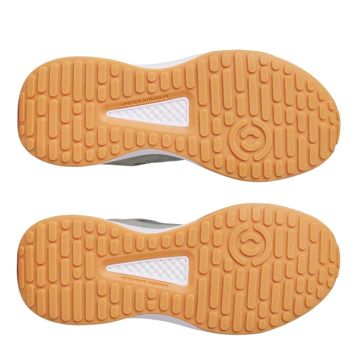Under Armour Edge Suede Round Toe Flat Heel Trainers