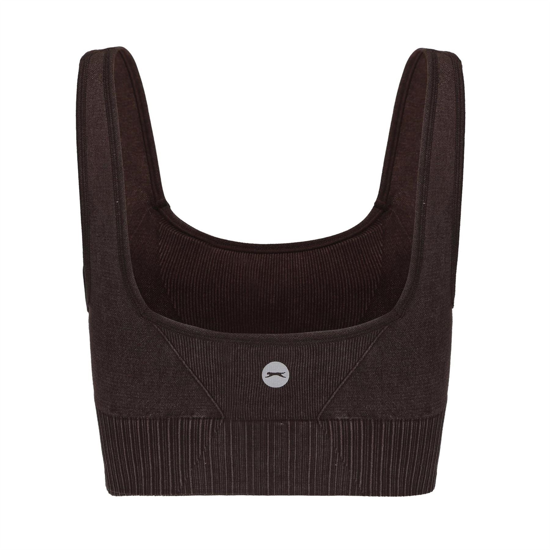Slazenger 2 Pack Square Neck Cropped Bra