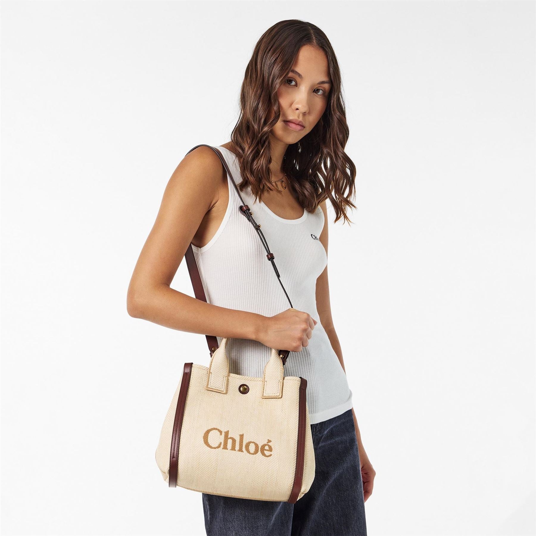 Chloe Straw Bag
