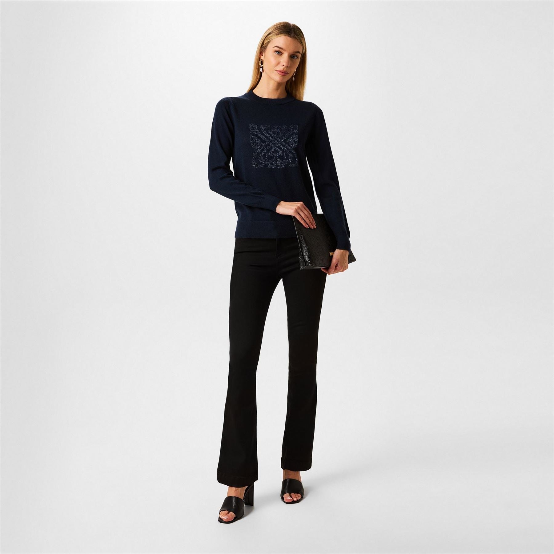 Biba Merino Logo Jumper