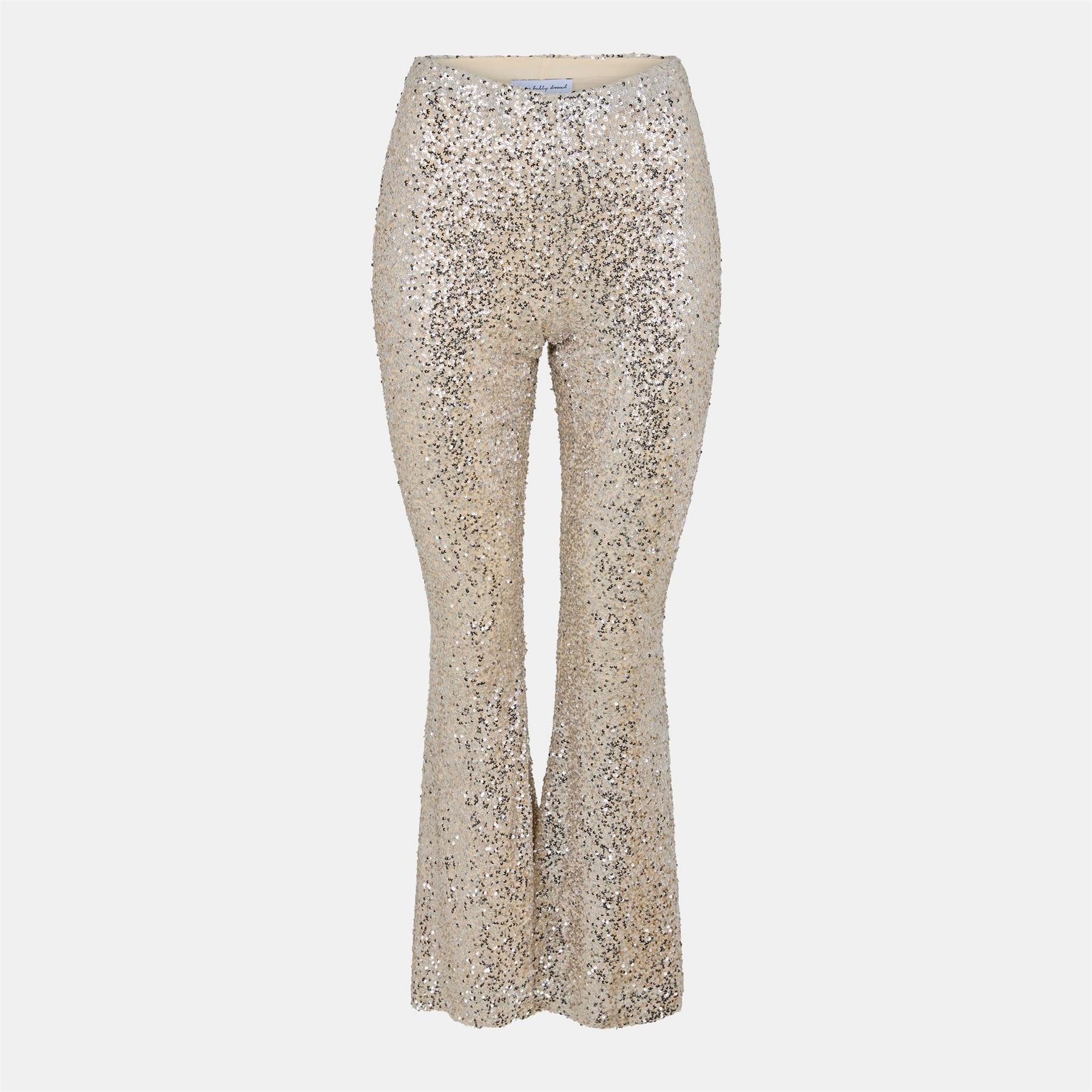 Never Fully Dressed Sqn Sequin Flared Trousers
