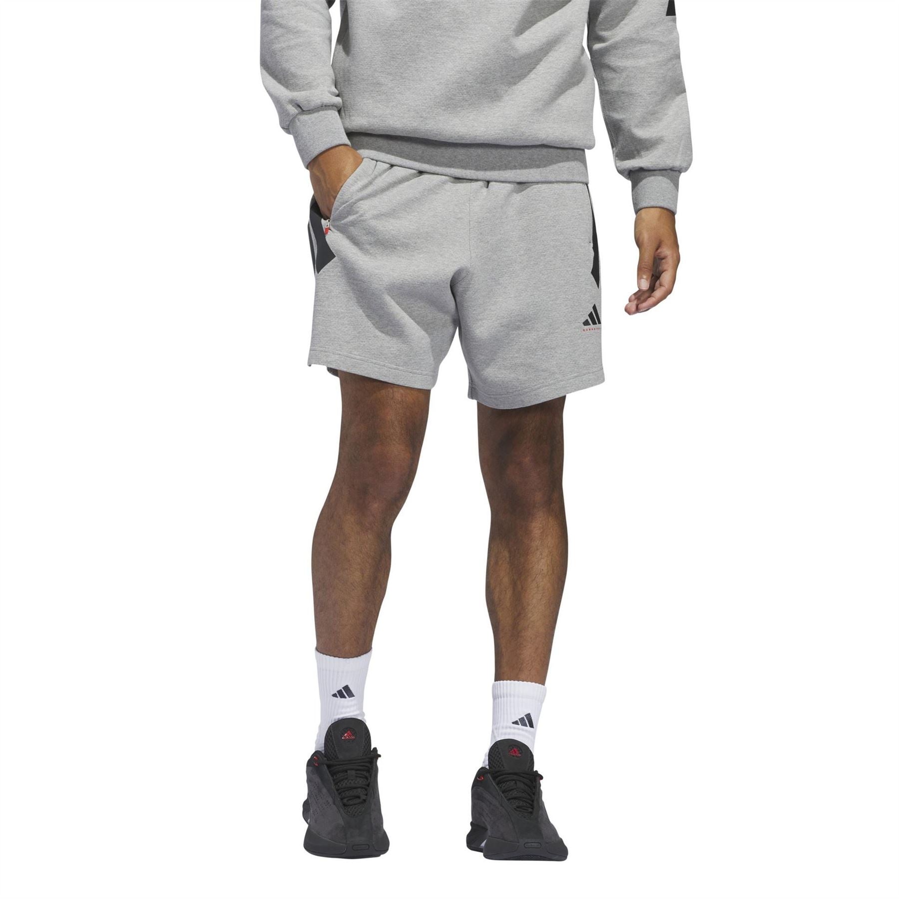 adidas Adi Basketball Bermuda Shorts with pockets