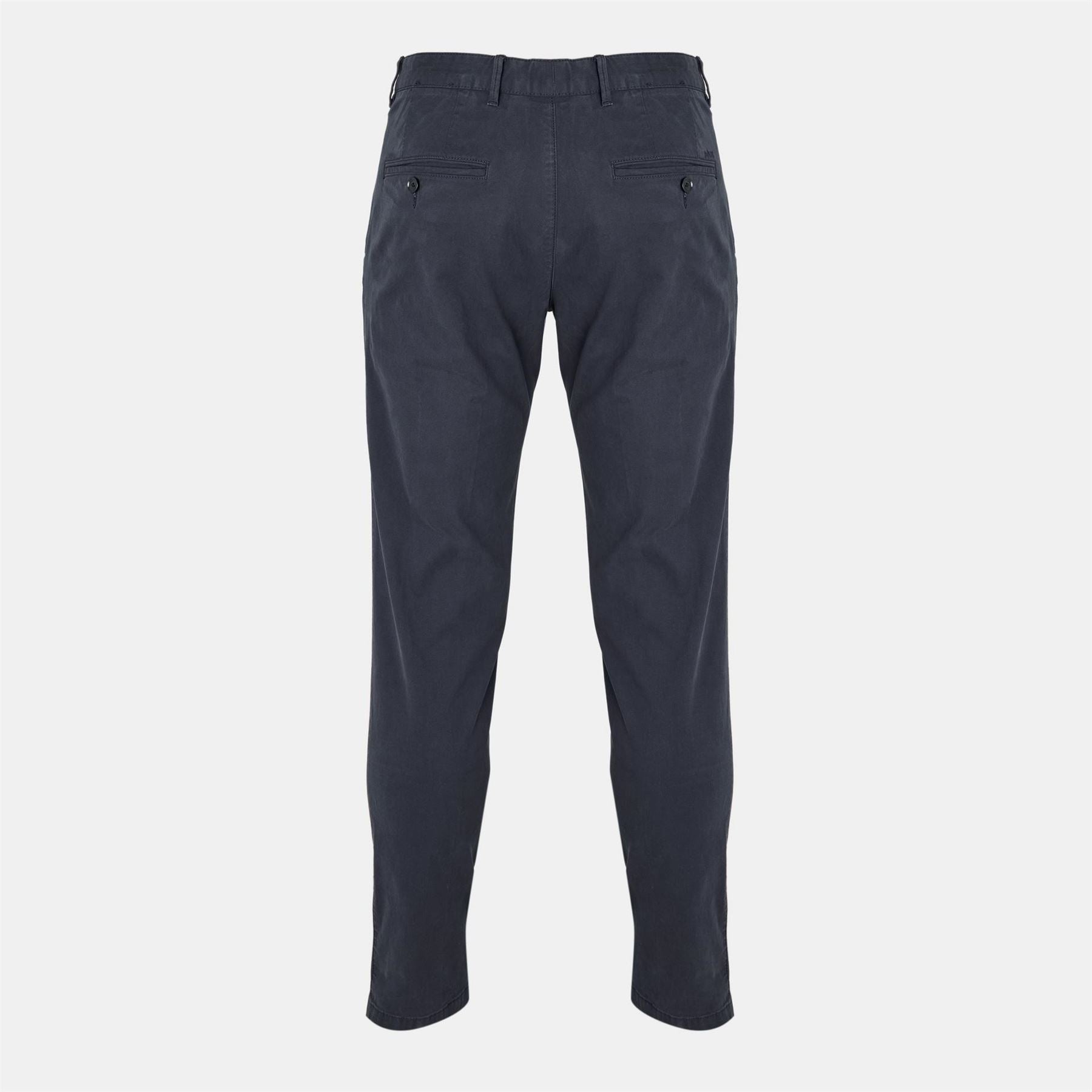 Boss Crigan3 D Solid Patterned Straight Trousers