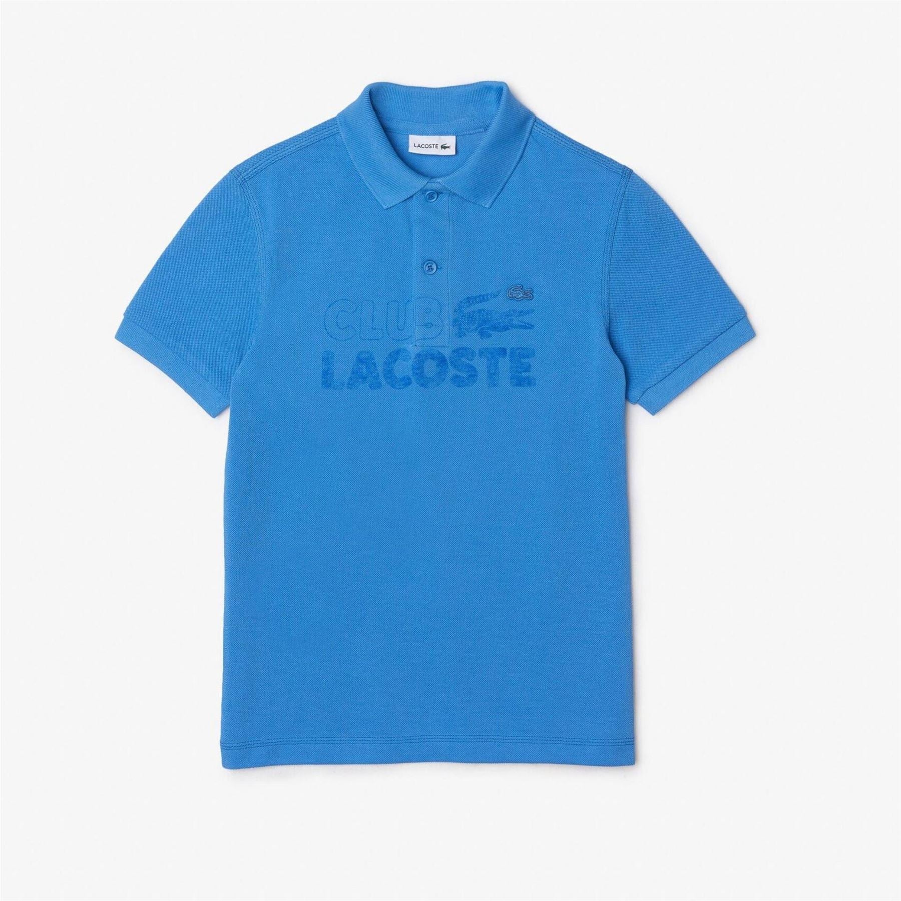 Lacoste Kids Logo Short Sleeve Polo Shirt