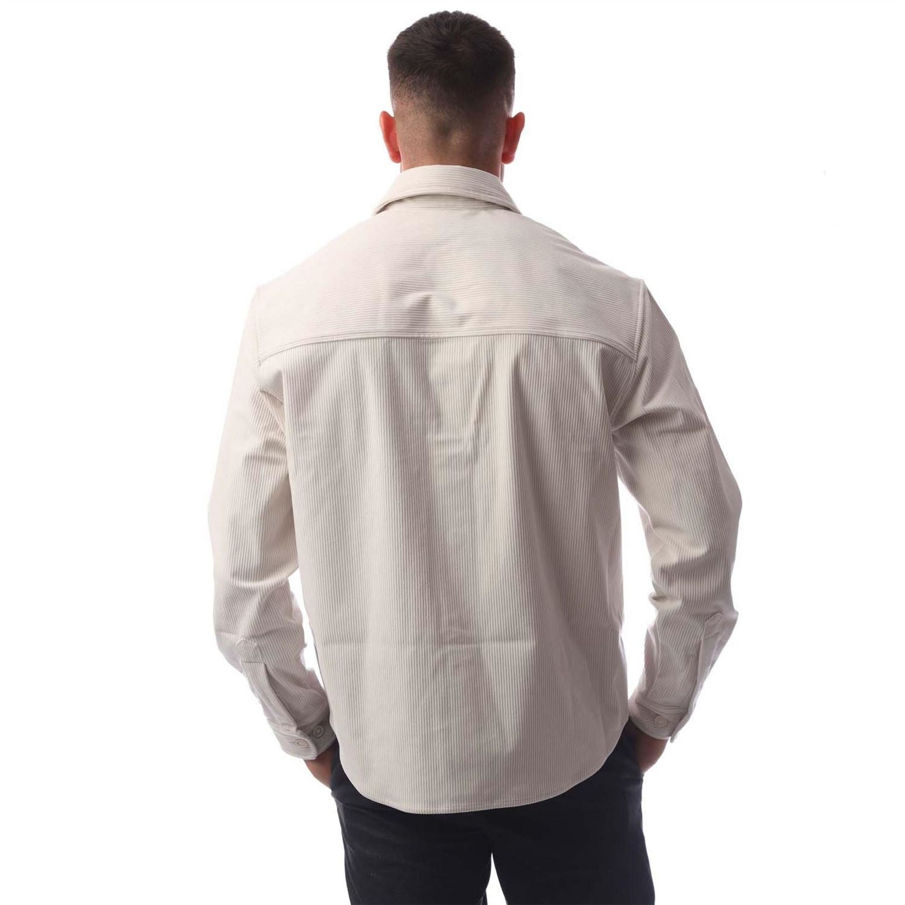 Boss Collared Neck Long Sleeve Regular Fit Shirt